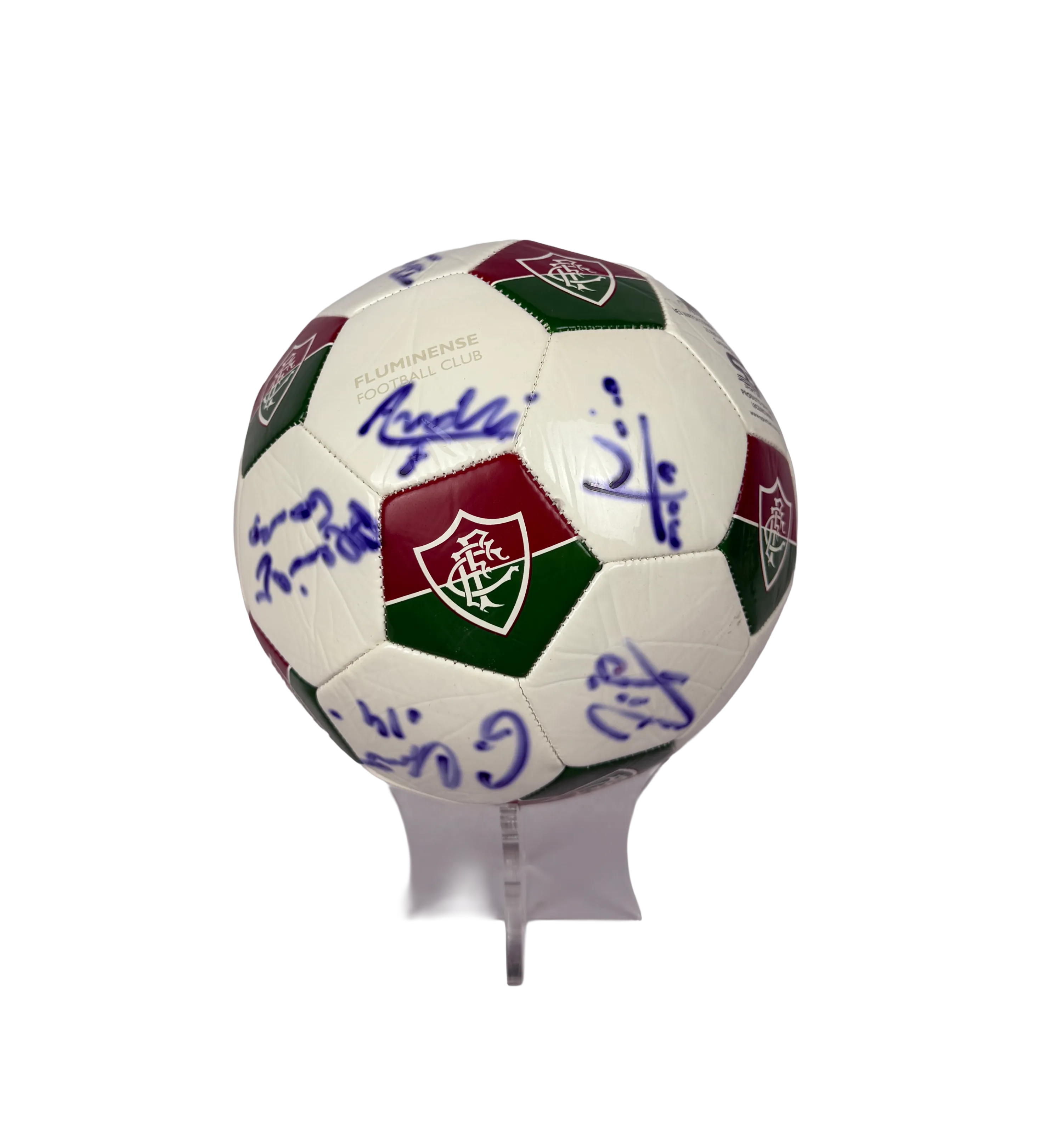 Bola Oficial do Fluminense Temporada 2024 Autografada pelo Elenco — imagem 3 de 3