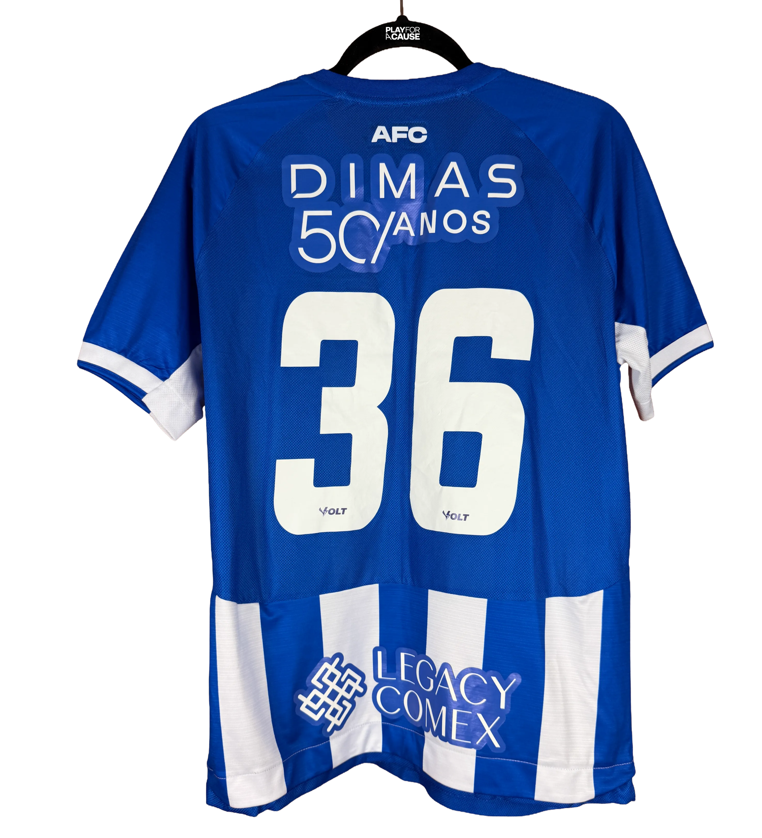 Camiseta Avaí Douglas Teixeira Parche Día del Padre AVA vs CRB Usada en Partido y Firmada — imagem 3 de 7