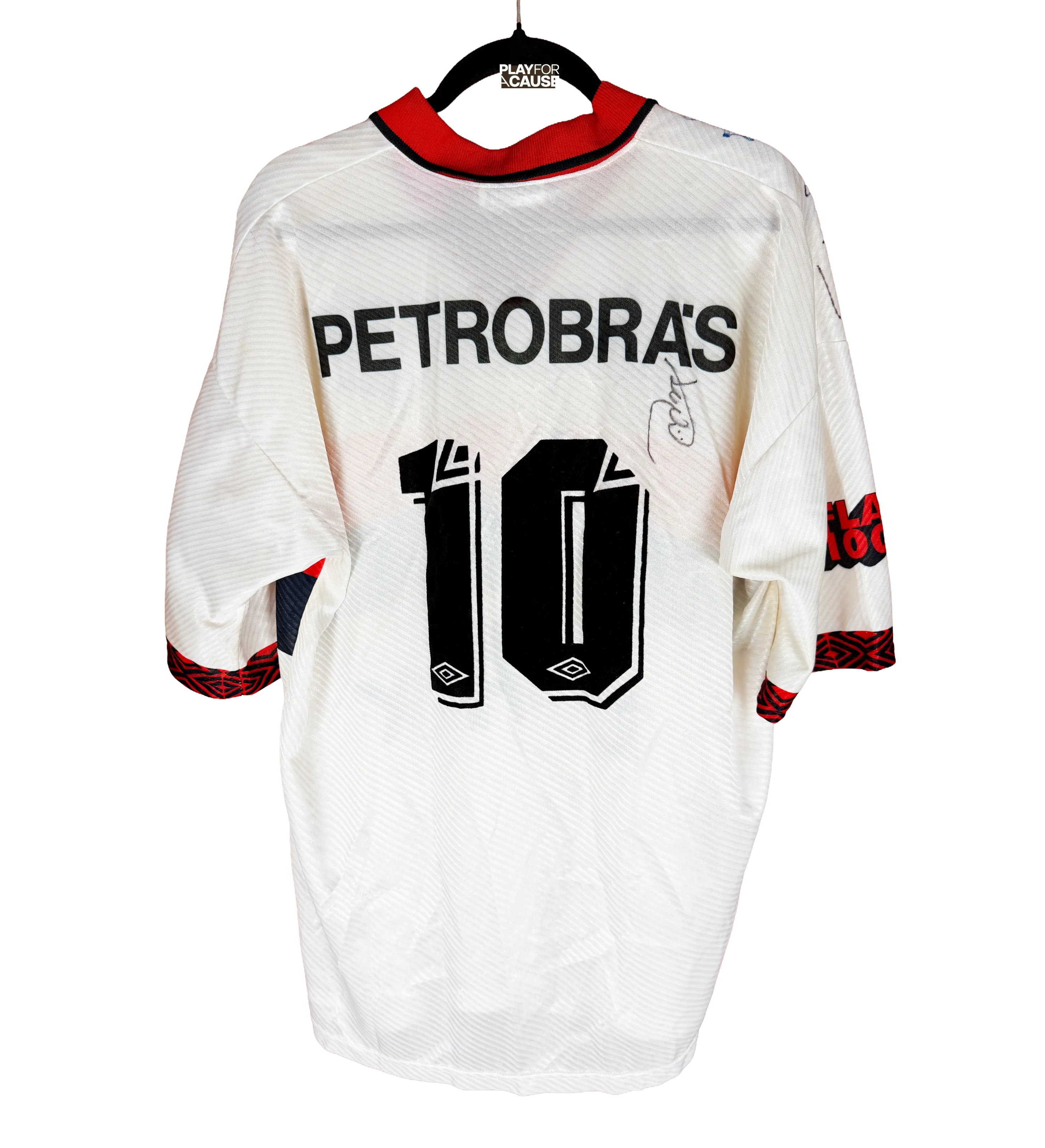 Flamengo Jersey – 100 Years of Flamengo – Signed by the Squad — imagem 2 de 3