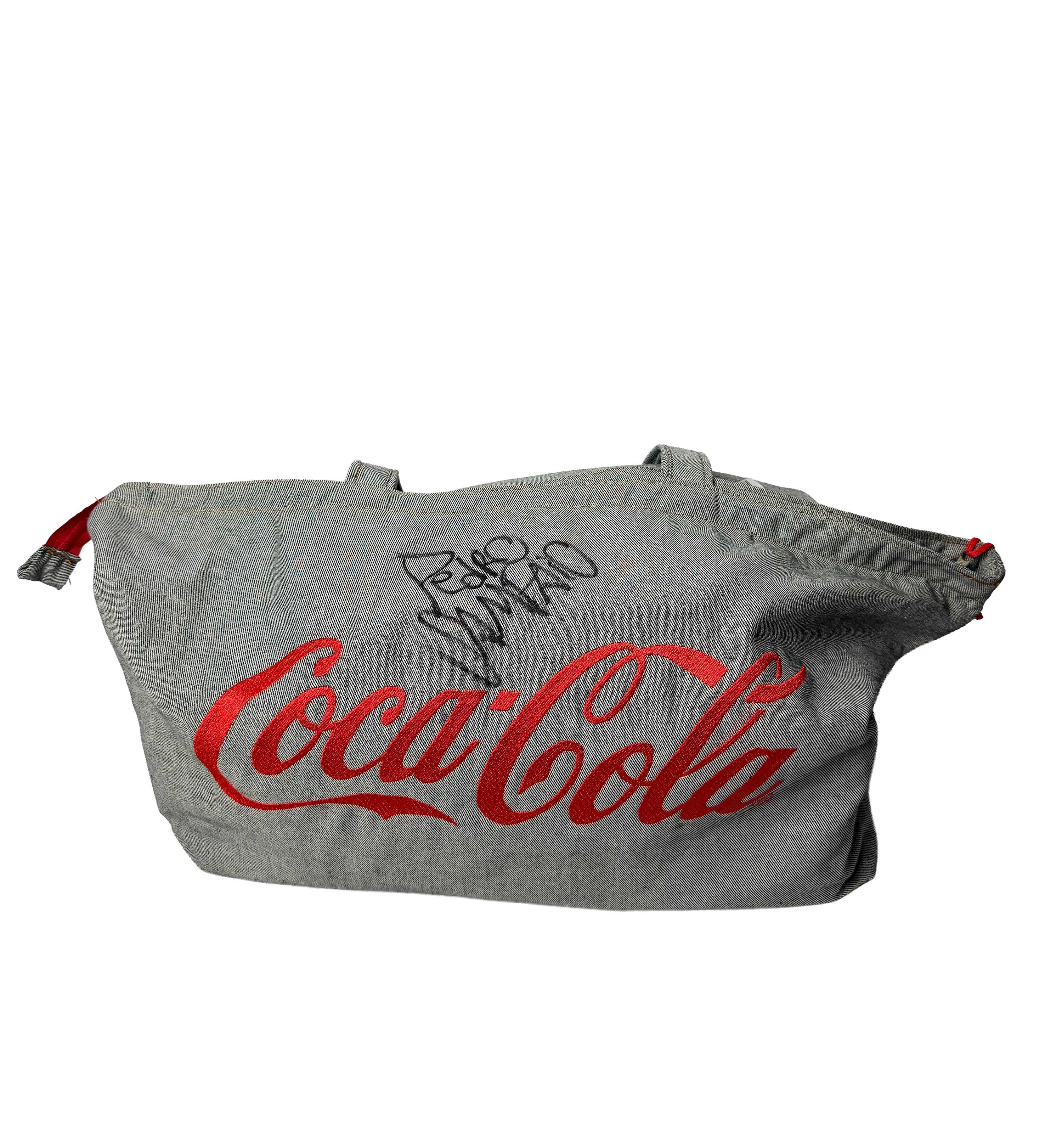 Coca-Cola Bag Autographed by Pedro Sampaio — imagem 1 de 9