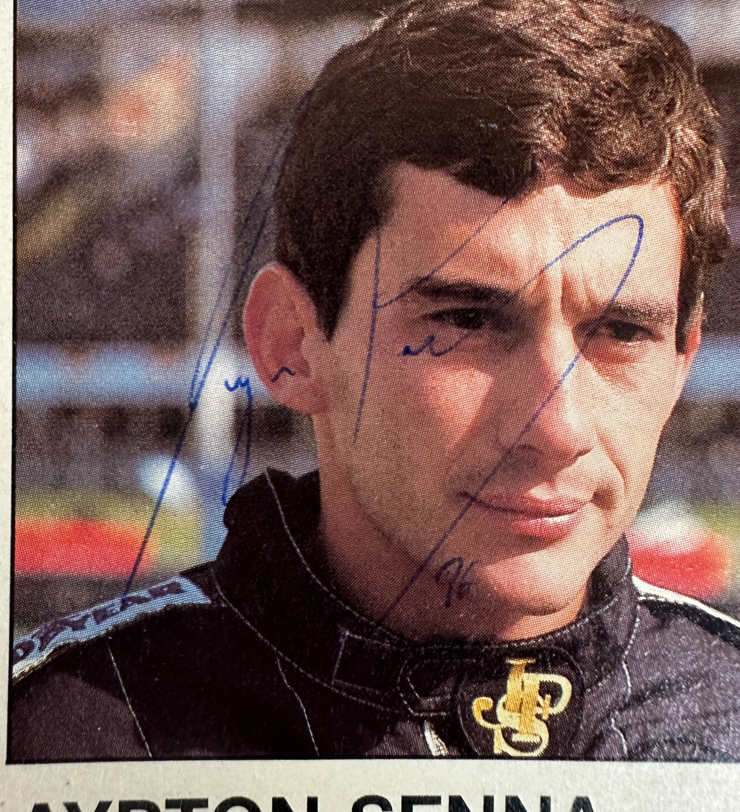 Official Program – Formula 1 – 1986 Detroit GP – Signed by Ayrton Senna (Race Winner) — imagem 2 de 2