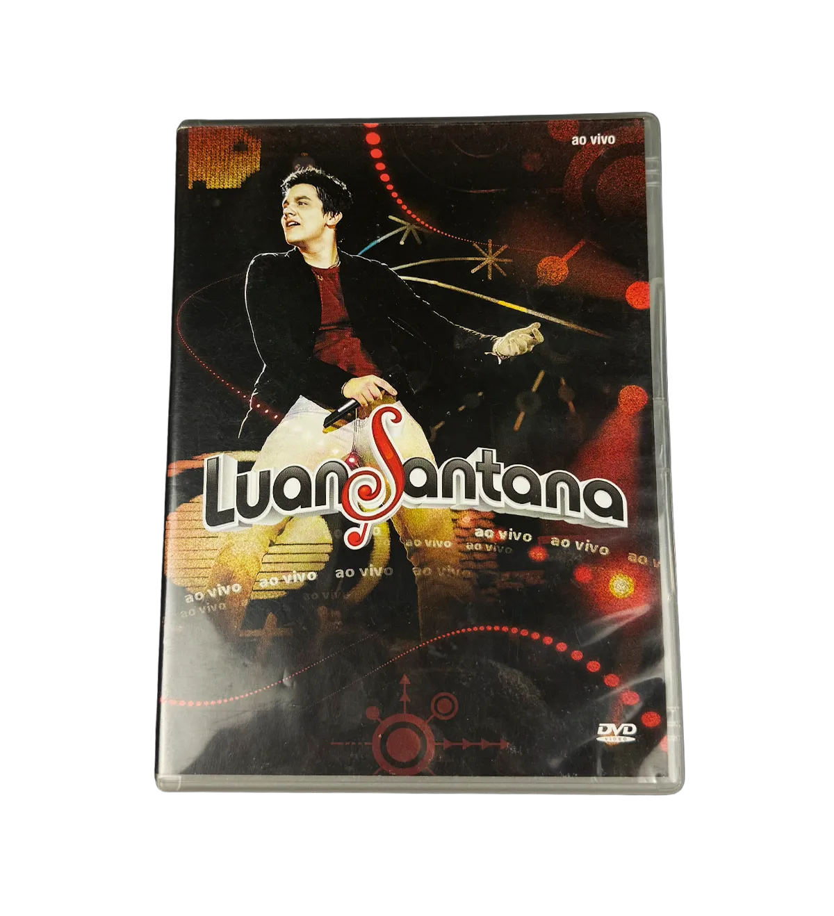 DVD - Luan Santana Ao Vivo - Gravado no Parque das Nacoes / MS em 2009 - Autografado pelo Cantor — imagem 1 de 3