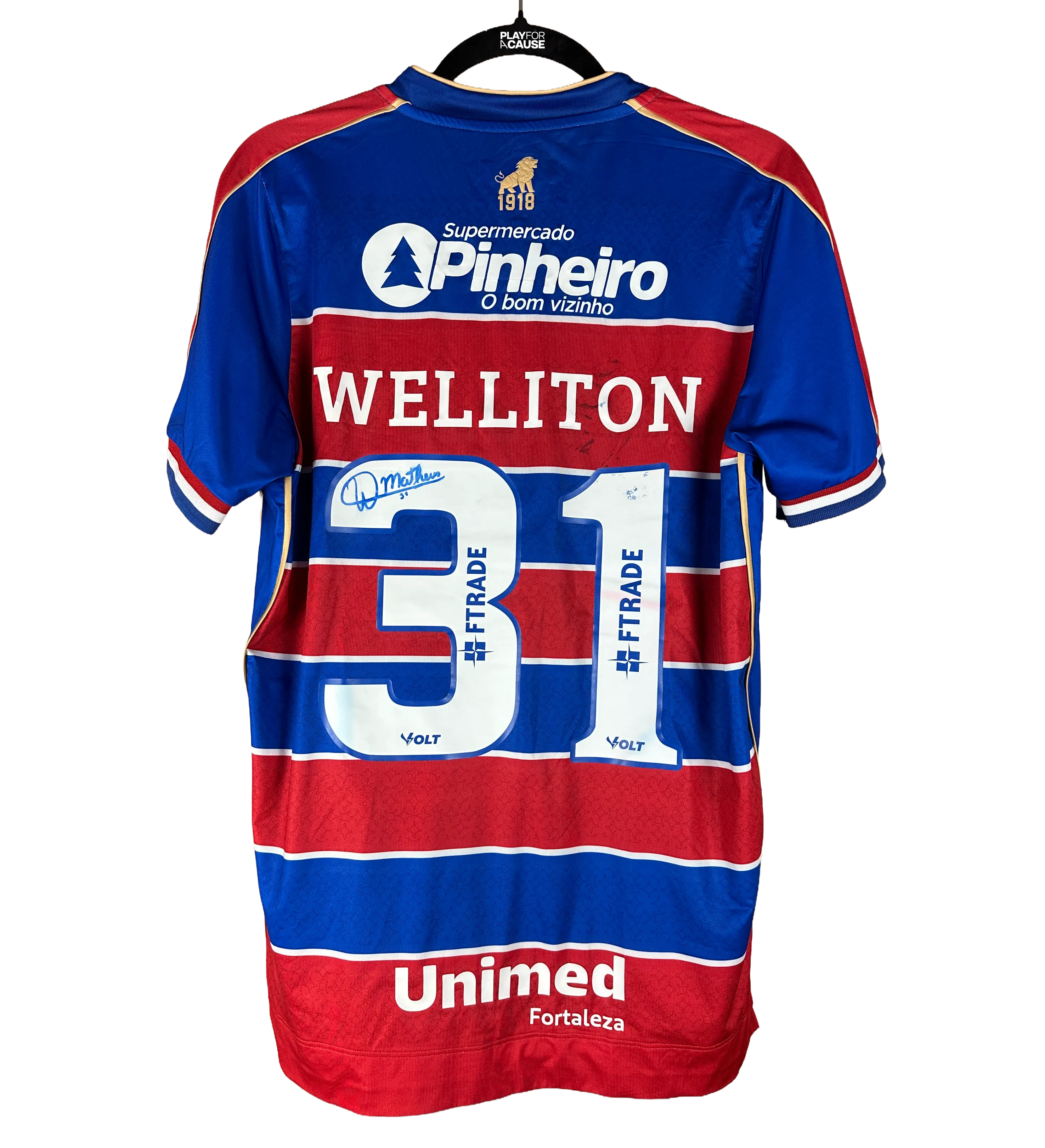 Camisa Fortaleza Welliton Fortaleza x Cuiabá Estreia do Uniforme 2026 Série B 2026 — imagem 2 de 3