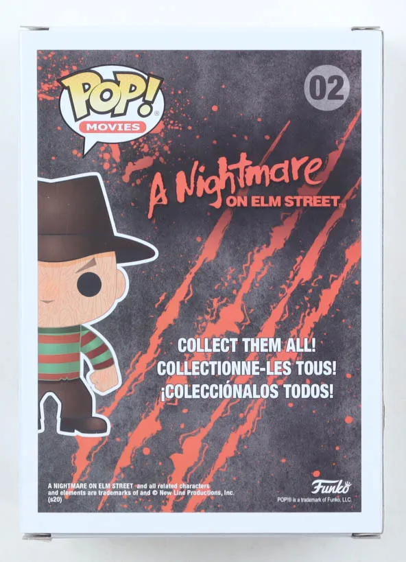 Funko Pop! – A Nightmare on Elm Street #02 Freddy Krueger – Signed by Robert Englund – PSA Authentication — imagem 2 de 5