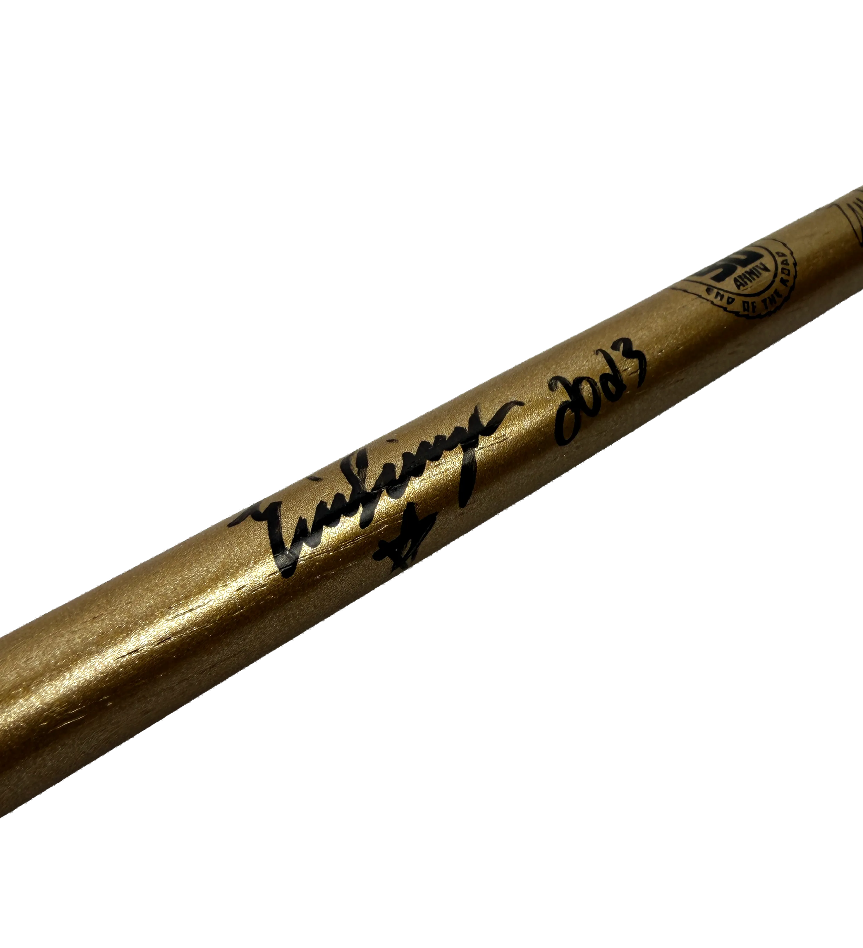 Baqueta Zildjian Eric Singer Kiss The Last Tour Ever 2023 Autografado pelo Baterista do Kiss Na Despedida da Banda NY 2023 Madison Square Garden + Suporte para Baqueta Heavy Metal — imagem 2 de 3