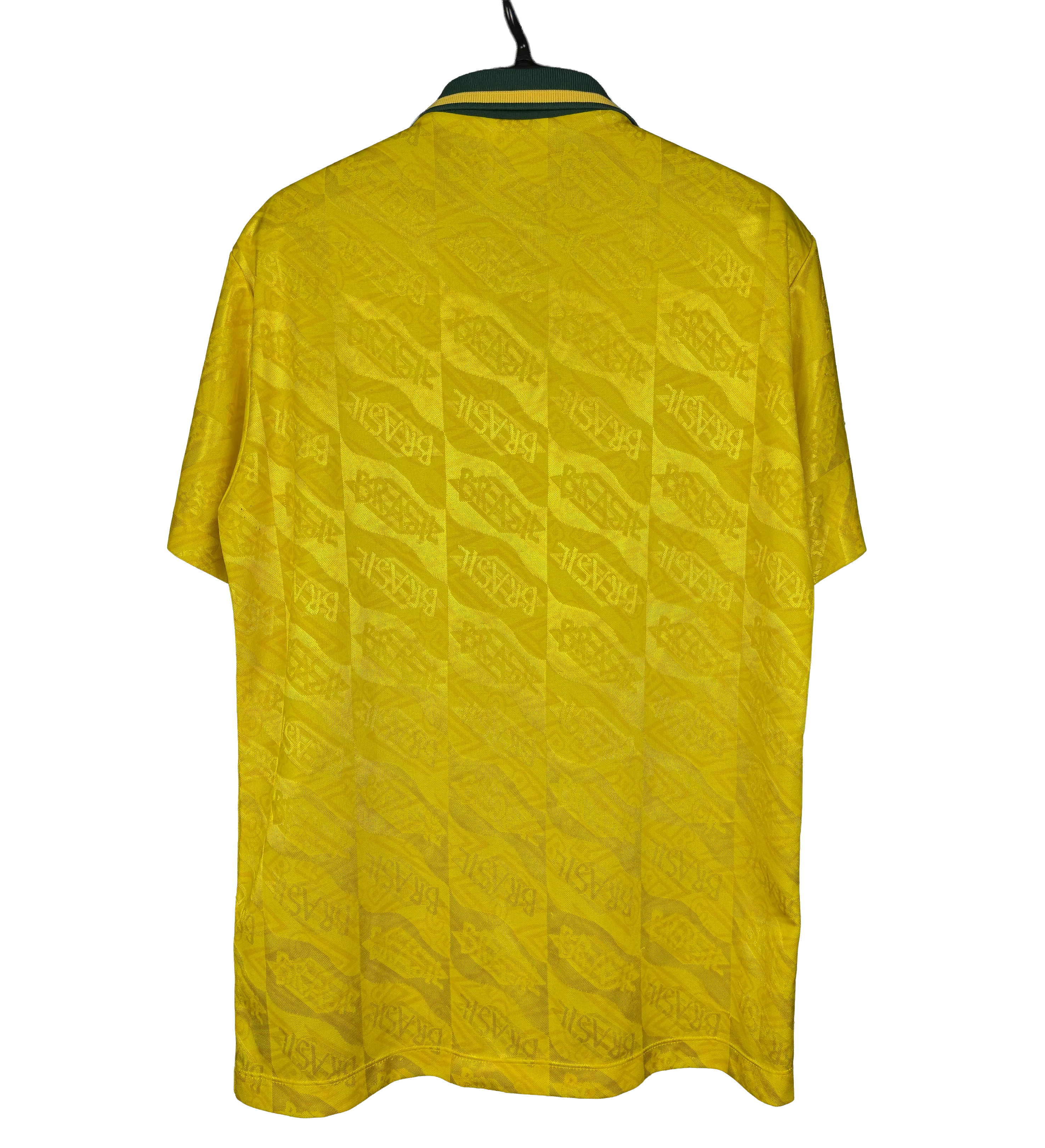 Brazil national football team Jersey + Ticket Set – 1993 Jersey Signed by Romário – Framed Ticket Brazil 2 x 0 Uruguay (09/19/1993 – Maracanã) – Match with Romário’s Two Goals — imagem 2 de 5
