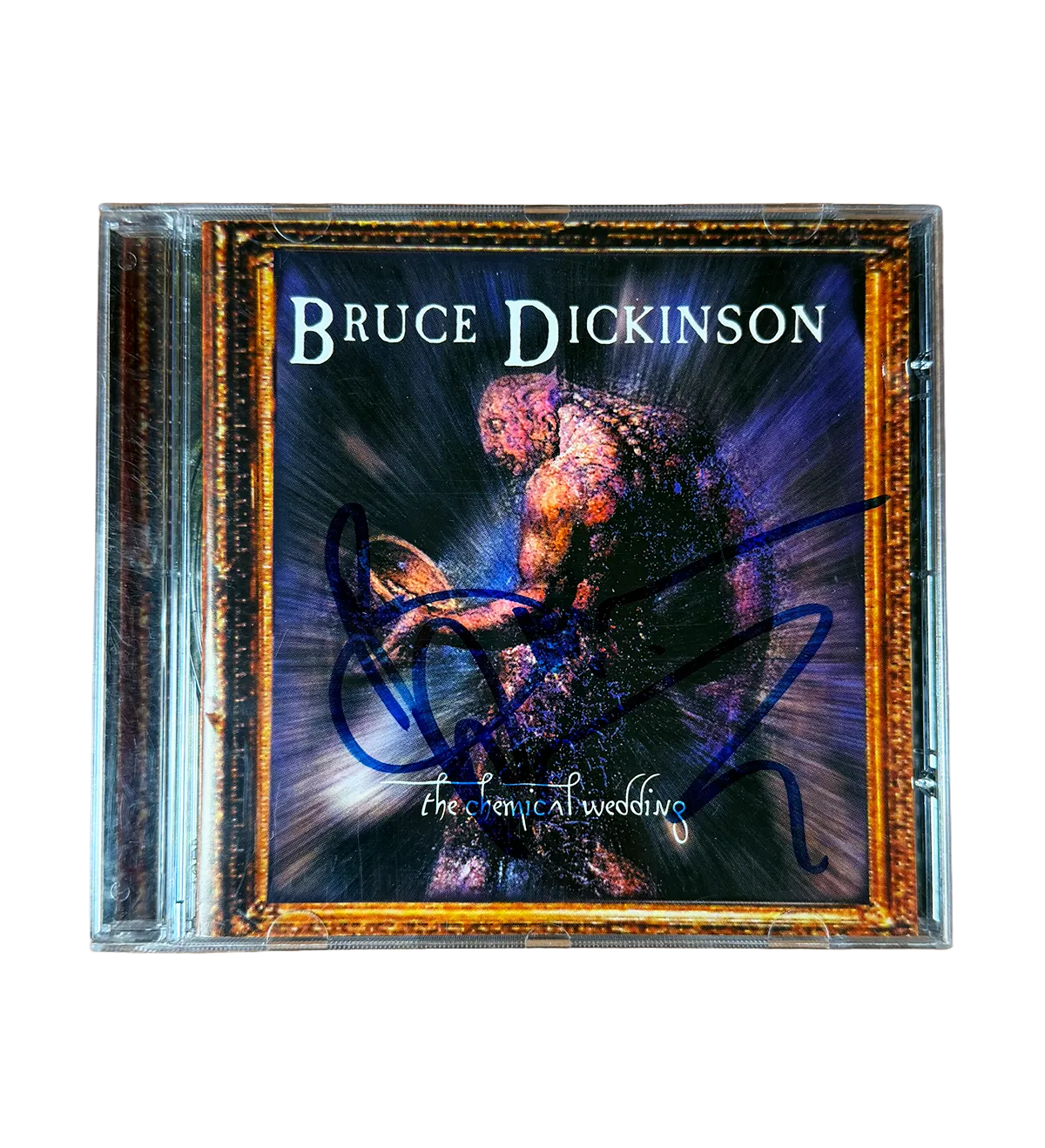 CD Bruce Dickinson The Chemical Wedding 1998 Álbum Solo do Vocalista da Banda Iron Maiden Autografado pelo Ídolo — imagem 1 de 4