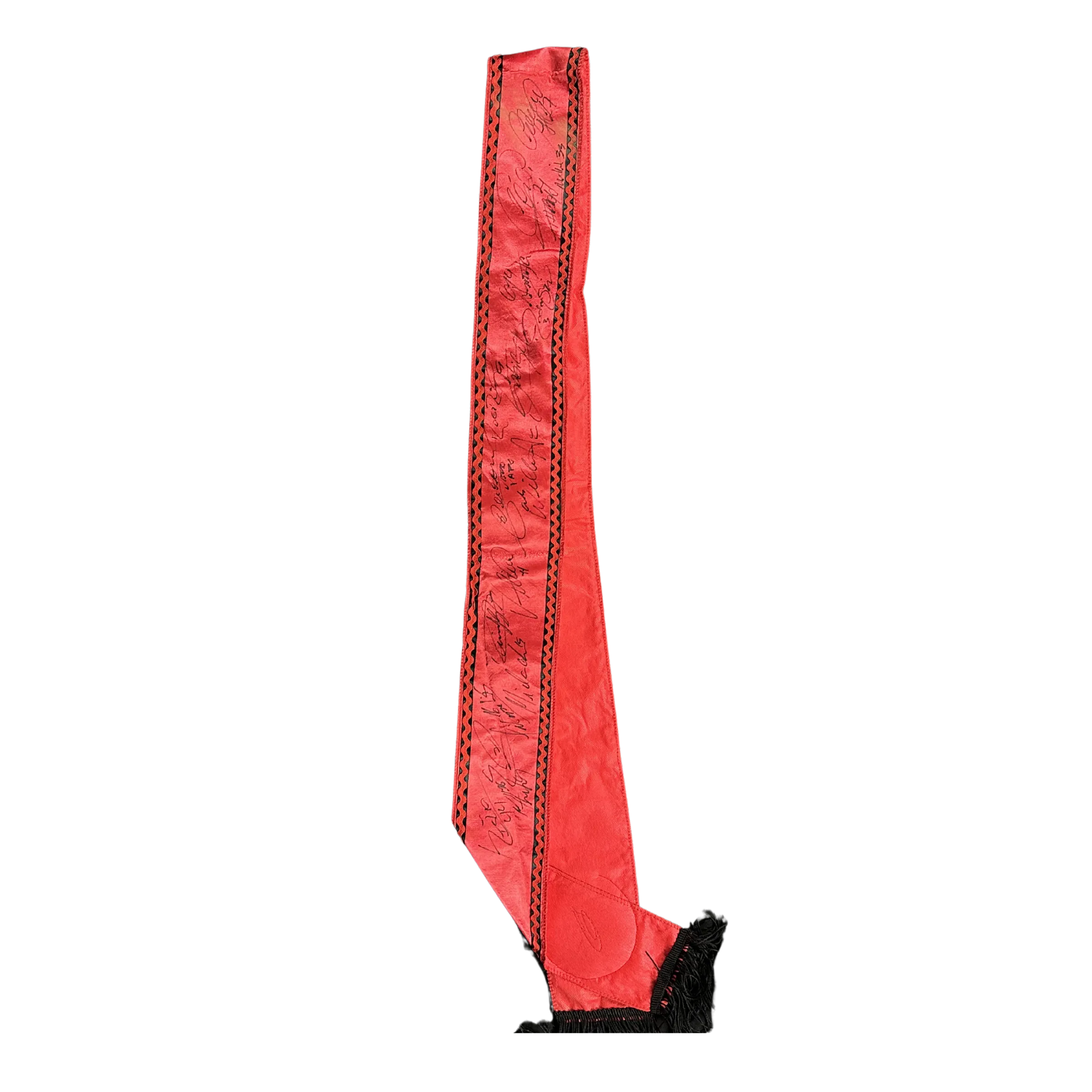 Official Banner – Flamengo Eight-Time Brazilian Championship Winner – Titles in 1980, 1982, 1983, 1987, 1992, 2009 and 2019 – Autographed by Gabigol, Bruno Henrique, Thiago Maia, Léo Pereira, Arrascaeta, Rodrigo Caio, Rogério Ceni, Willian Arão, Gérson, D — imagem 2 de 3