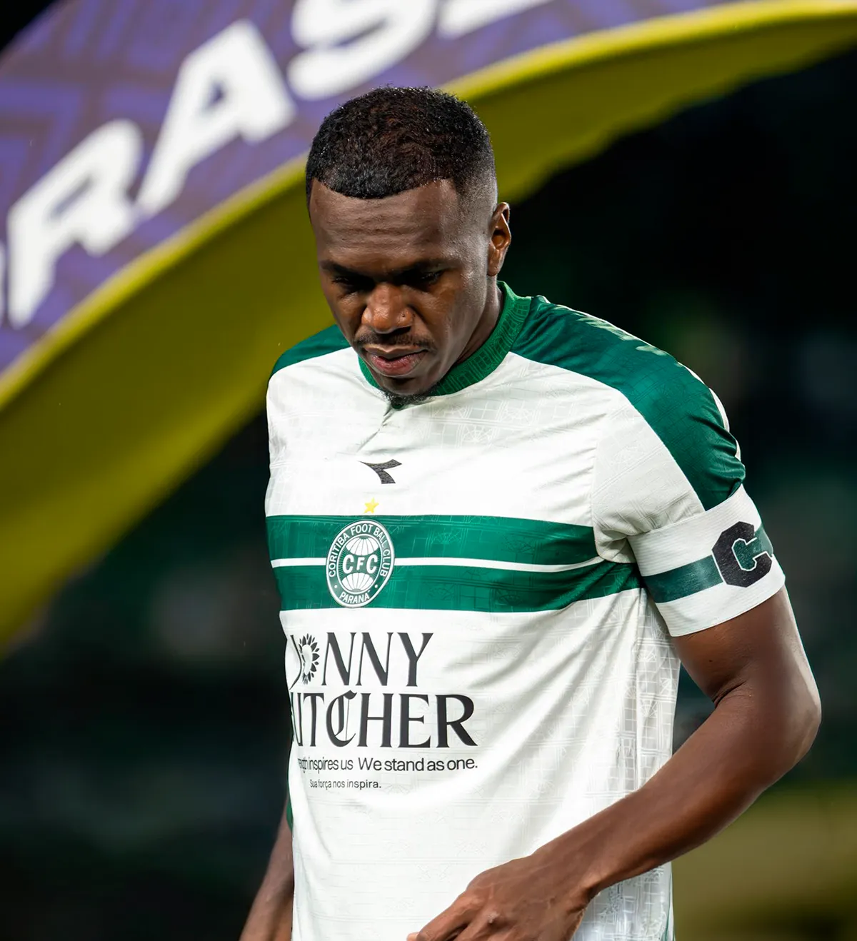 Camisa Coritiba Jacy Especial Jonny Butcher CFC 2 x 1 CHA Brasileirão 2026 Usada e Autografada Pelo Jogador — imagem 2 de 3
