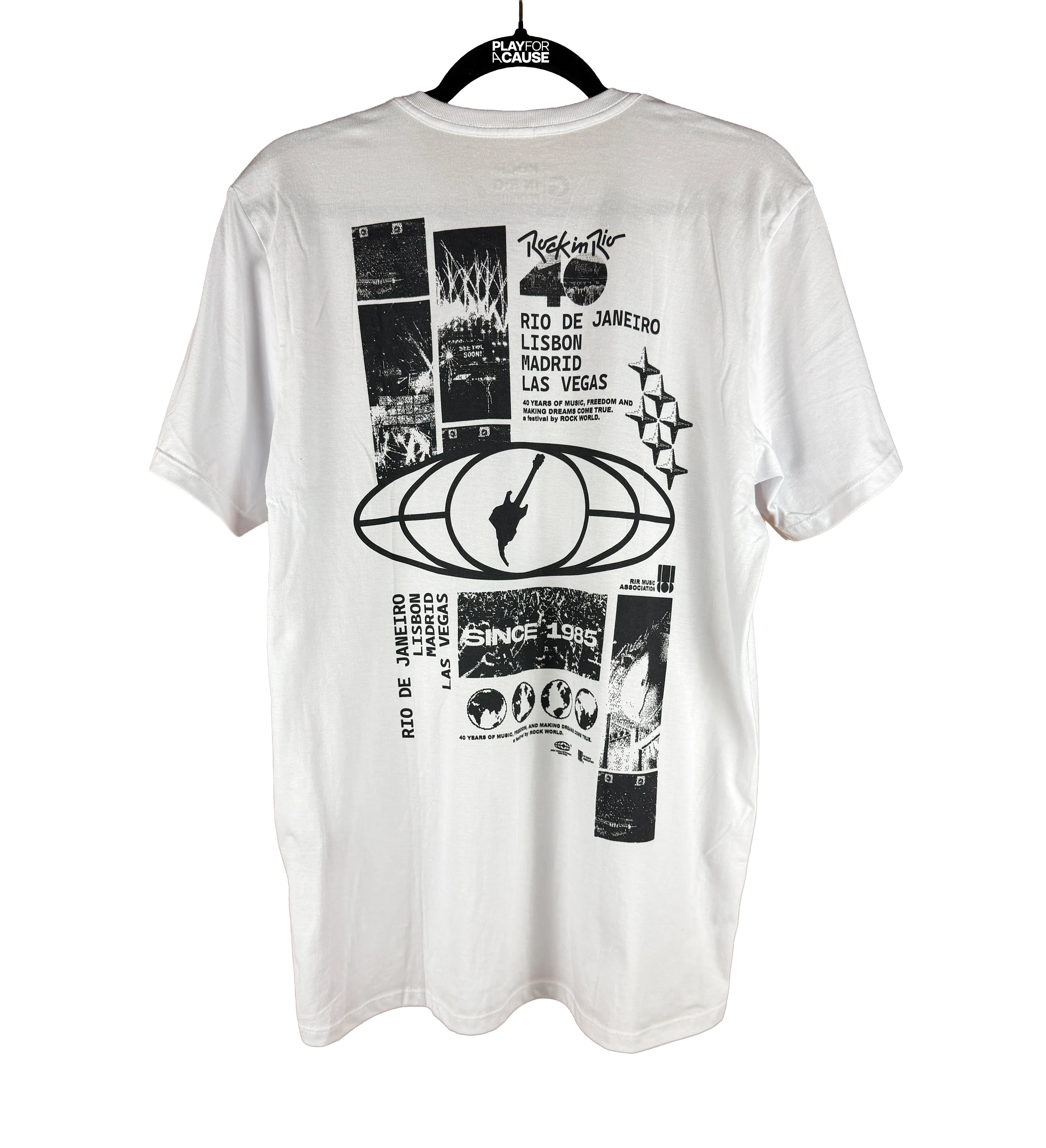 Jon Batiste Autographed Shirt Rock In Rio 2026 — imagem 2 de 3