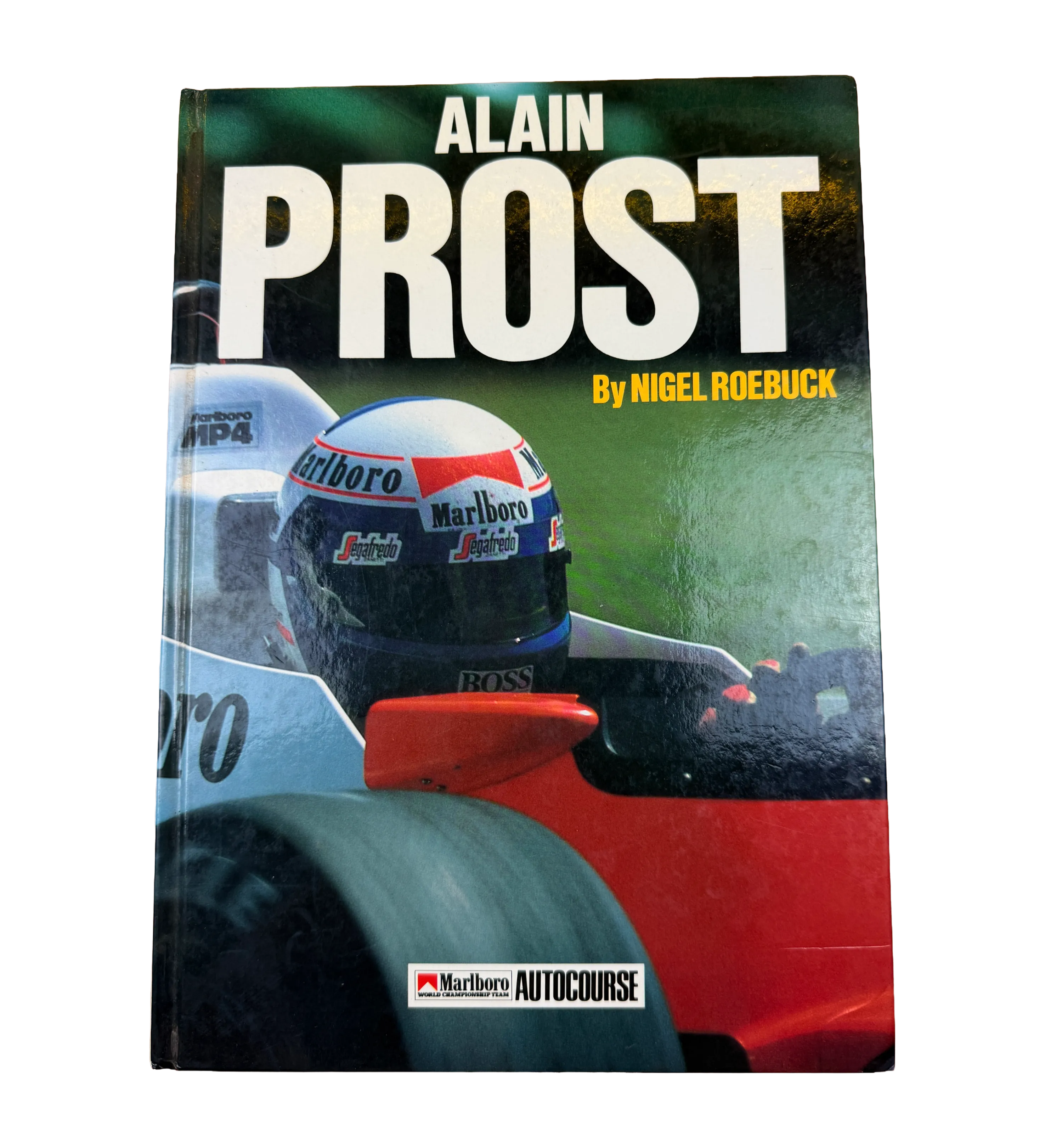 Livro Capa Dura Importado Alain Prost Driver Profiler 3 1990 Autografado Pelo Piloto E Pelo Escritor Nigel Roebuck — imagem 1 de 3