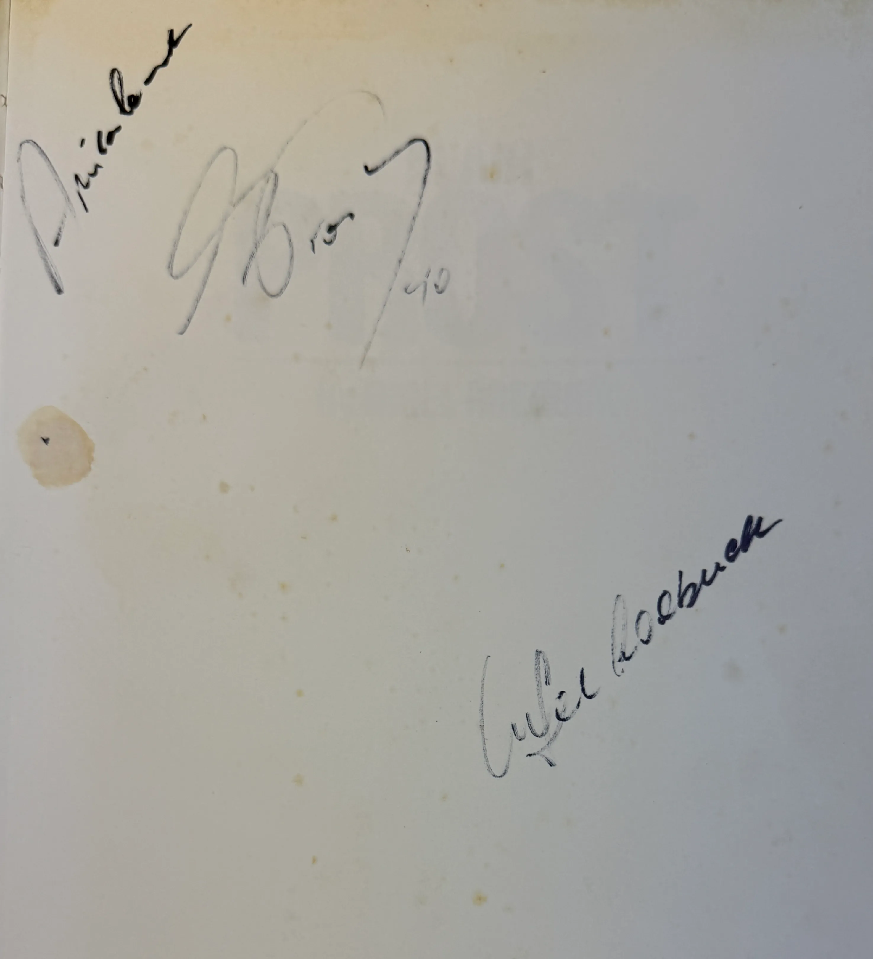 Livro Capa Dura Importado Alain Prost Driver Profiler 3 1990 Autografado Pelo Piloto E Pelo Escritor Nigel Roebuck — imagem 3 de 3