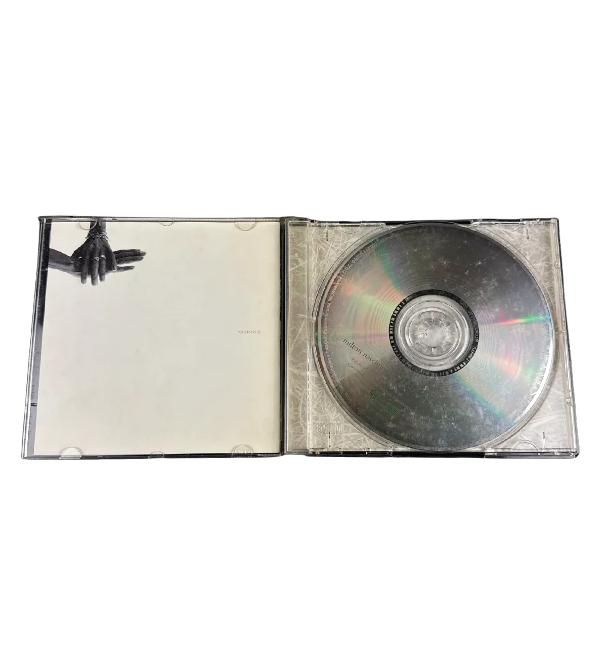CD – Milton Nascimento – Nascimento (1988) – Autografado pelo Cantor e Compositor — imagem 3 de 4