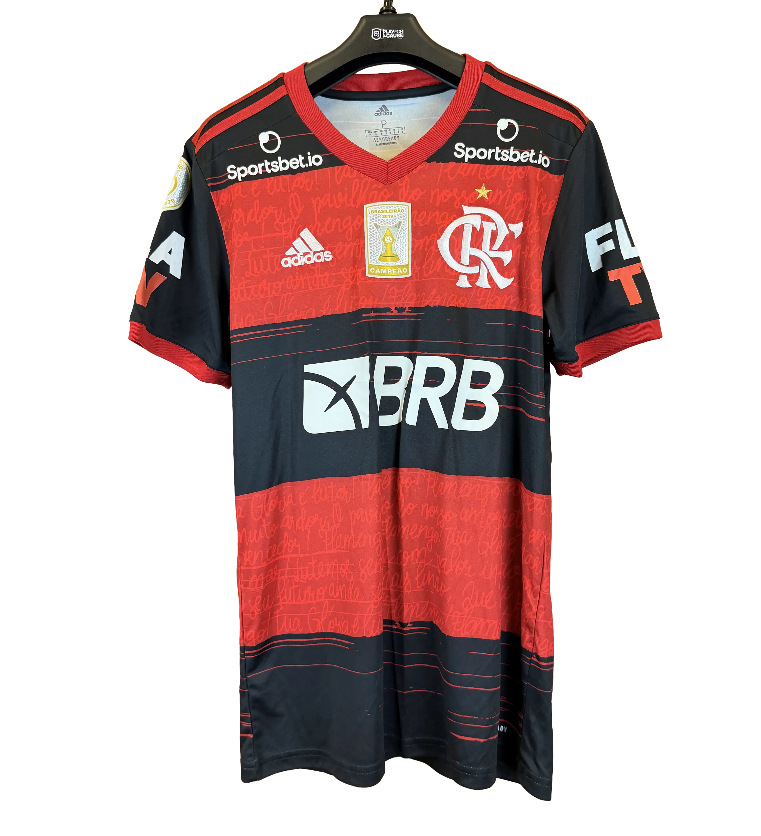 Flamengo Match-Issued Jersey – Diego #10 – 2020 Campeonato Brasileiro — imagem 1 de 3