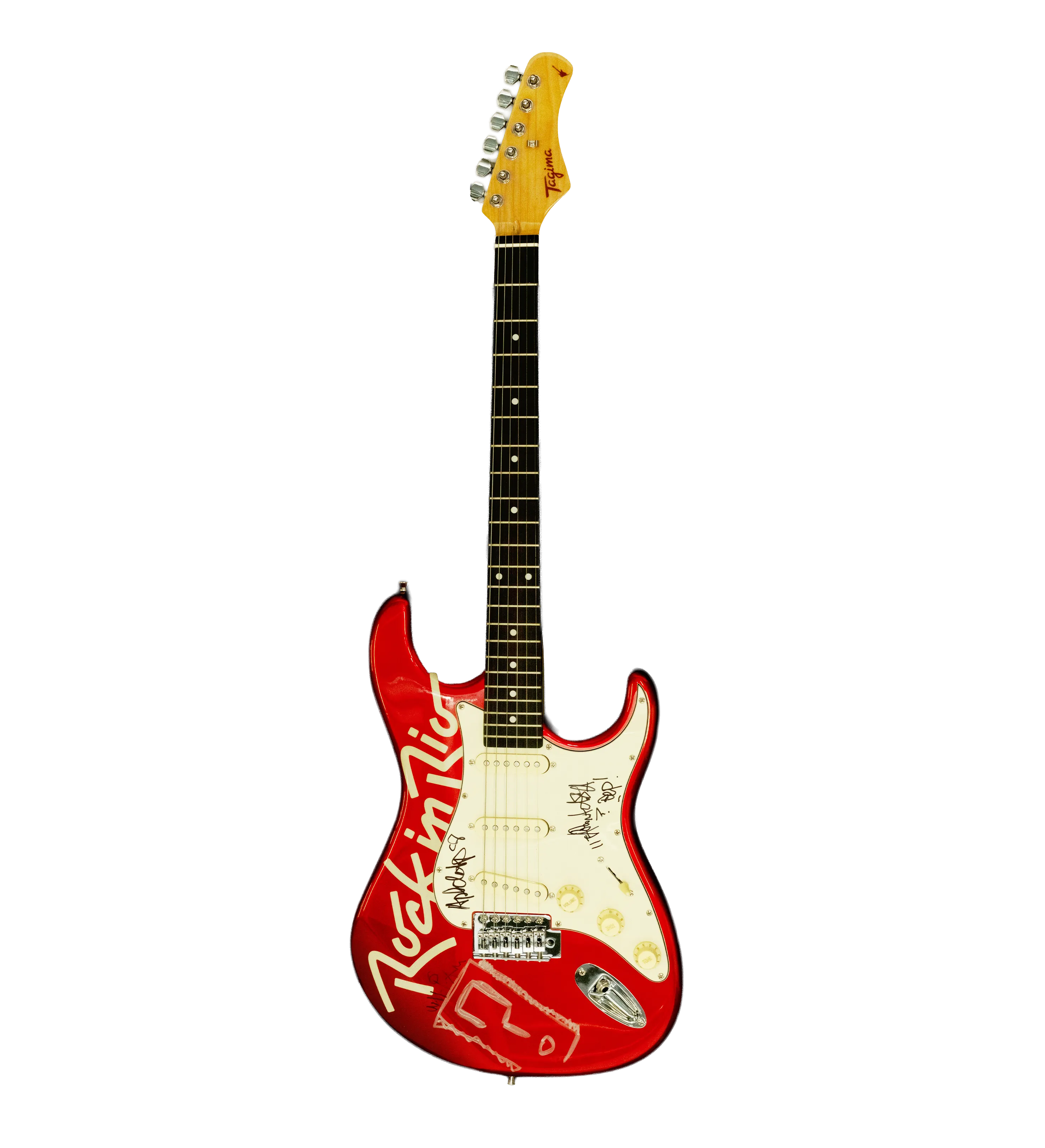Guitarra autografada por Black Eyed Peas — imagem 3 de 3