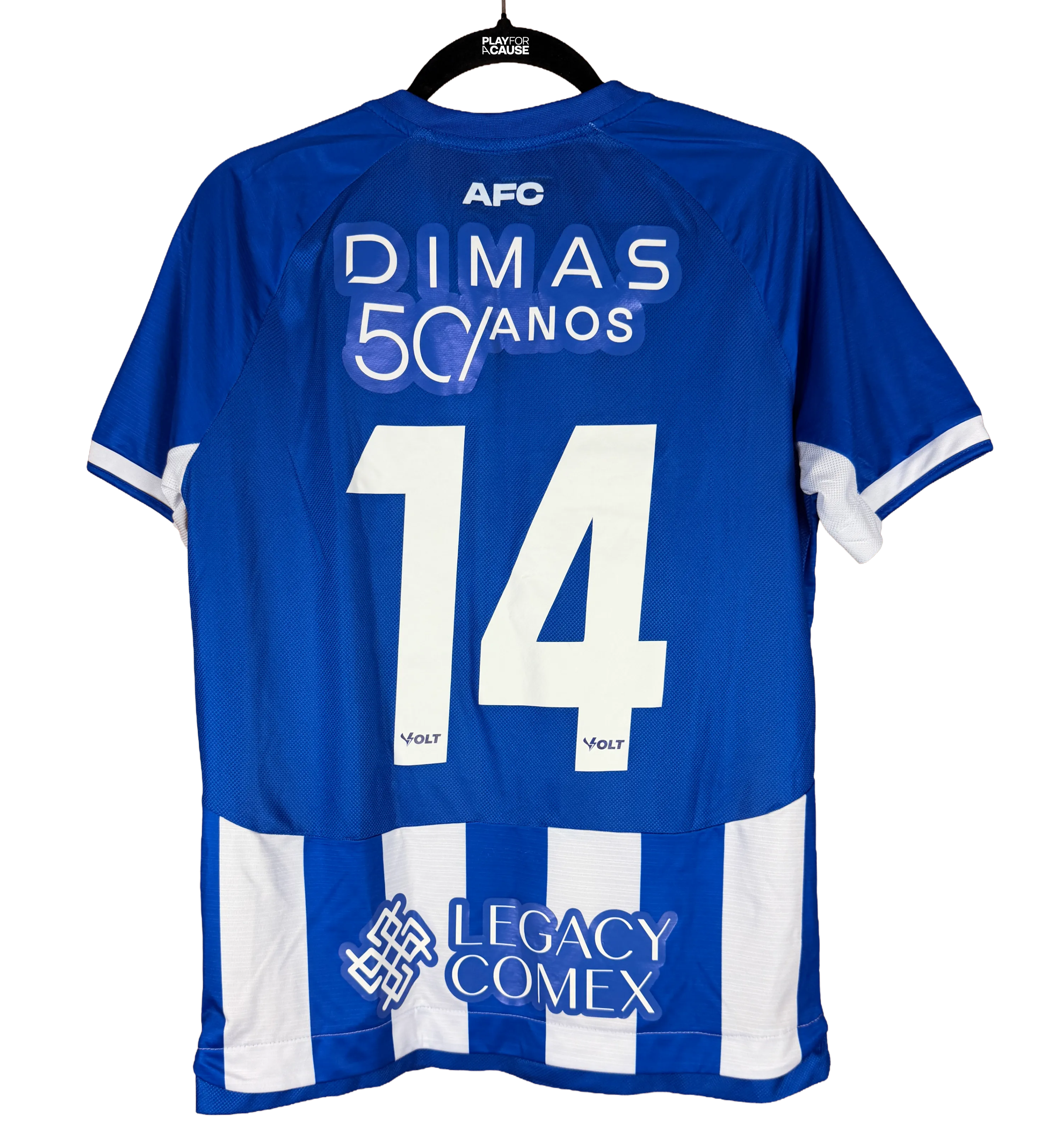 Camisa Avaí Daniel Penha Patch Dia dos Pais AVA x CRB Usada e Autografada — imagem 3 de 6