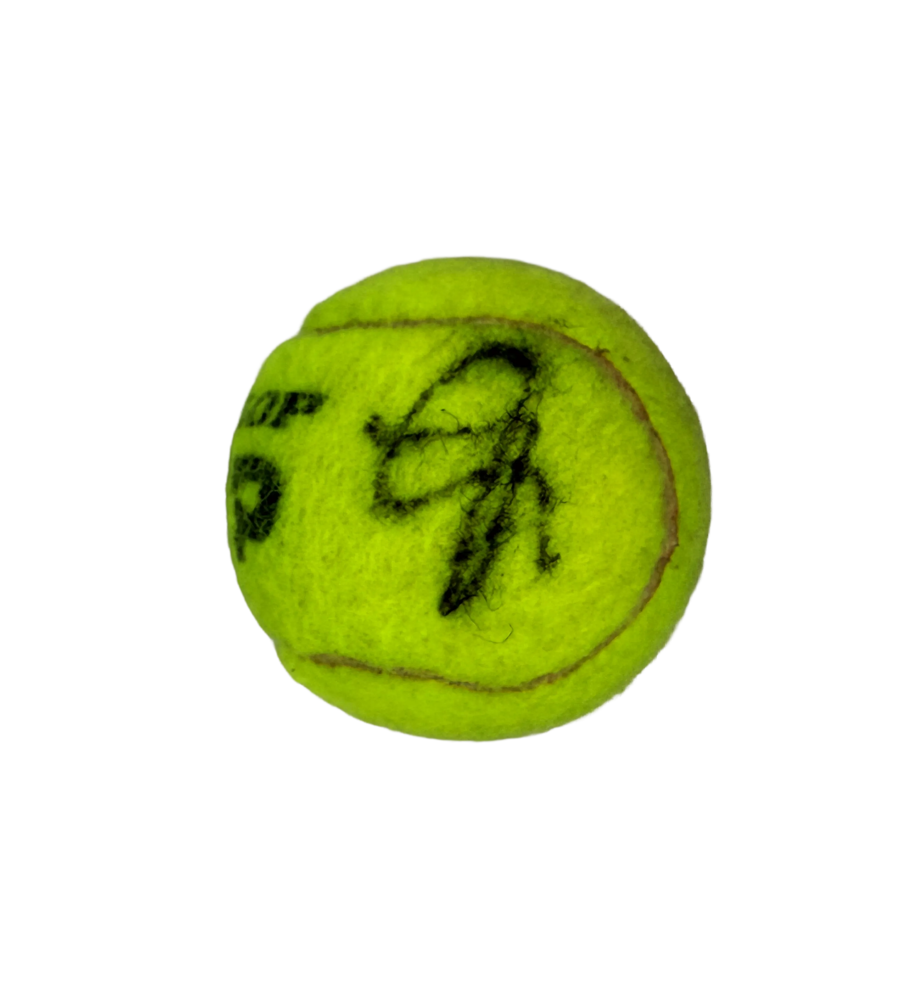 Bola de Tênis Oficial Dunlop ATP Masters 1000 Roma 2025 Autografada por Carlos Alcaraz e Jannik Sinner — imagem 3 de 3
