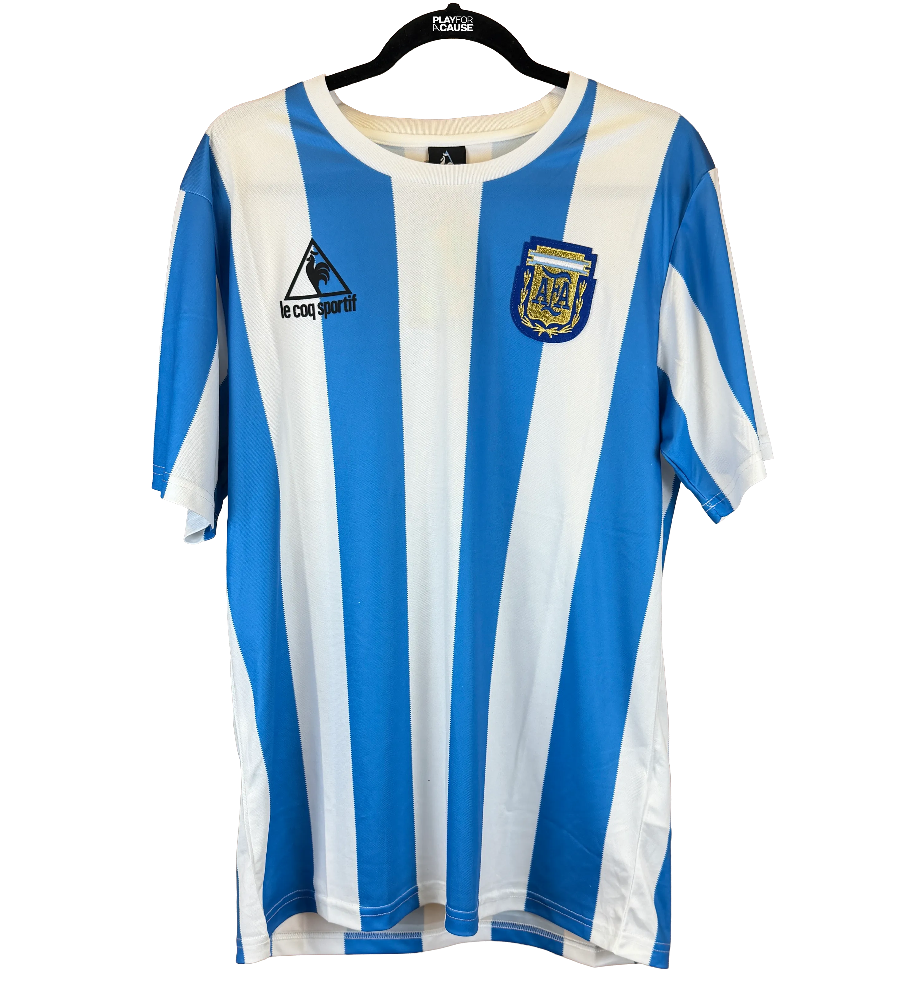 1986 Argentina Retro Jersey Signed by Maradona — imagem 1 de 5