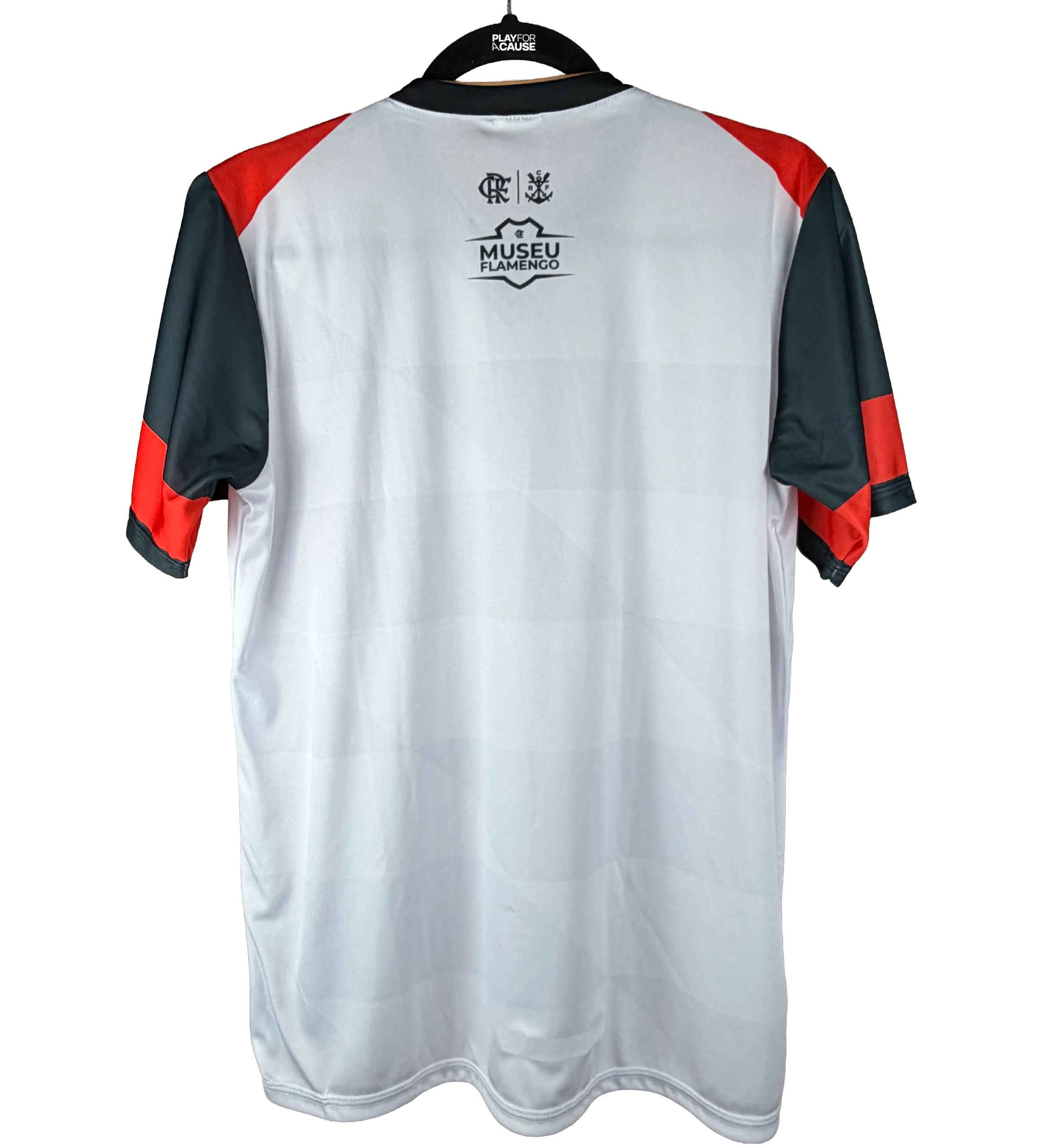 Camiseta del Museo del Flamengo 1895 Autografiada por Zico, Nunes, Mozer y Andrade - Certificada por el Museo — imagem 2 de 7