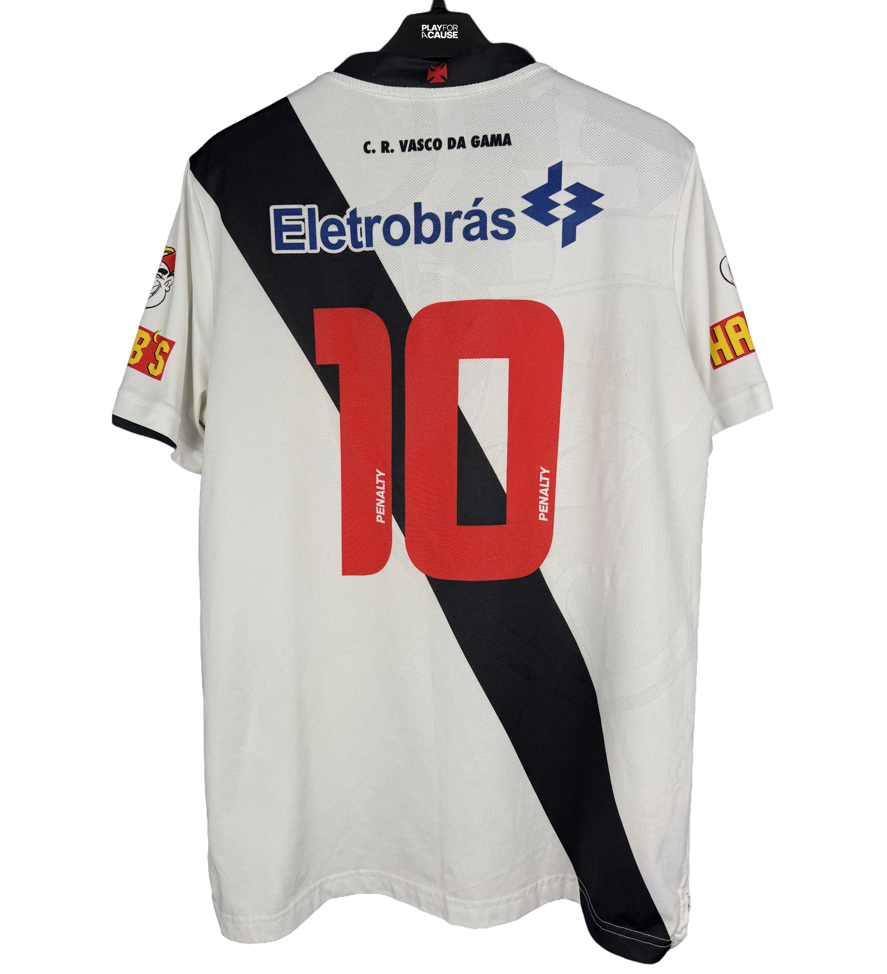 Vasco da Gama #10 Jersey – Brasileirão 2010 – Signed by the Full Squad – Including Roberto Dinamite, Philippe Coutinho, Carlos Alberto, Aloísio and Fernando Prass — imagem 2 de 2