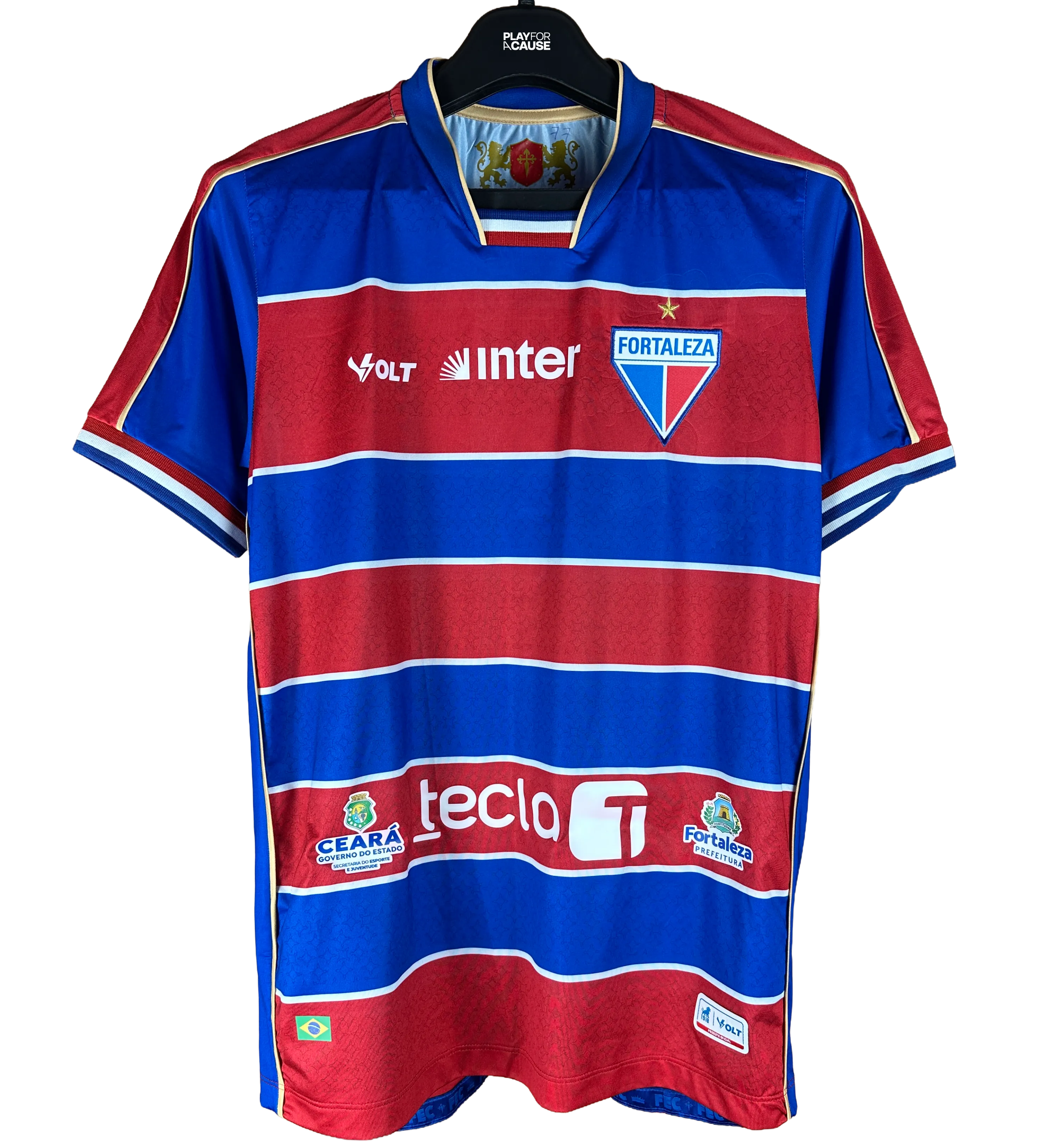 Camisa Fortaleza Paulo Baya Fortaleza x Cuiabá Estreia do Uniforme 2026 Série B 2026 — imagem 1 de 4