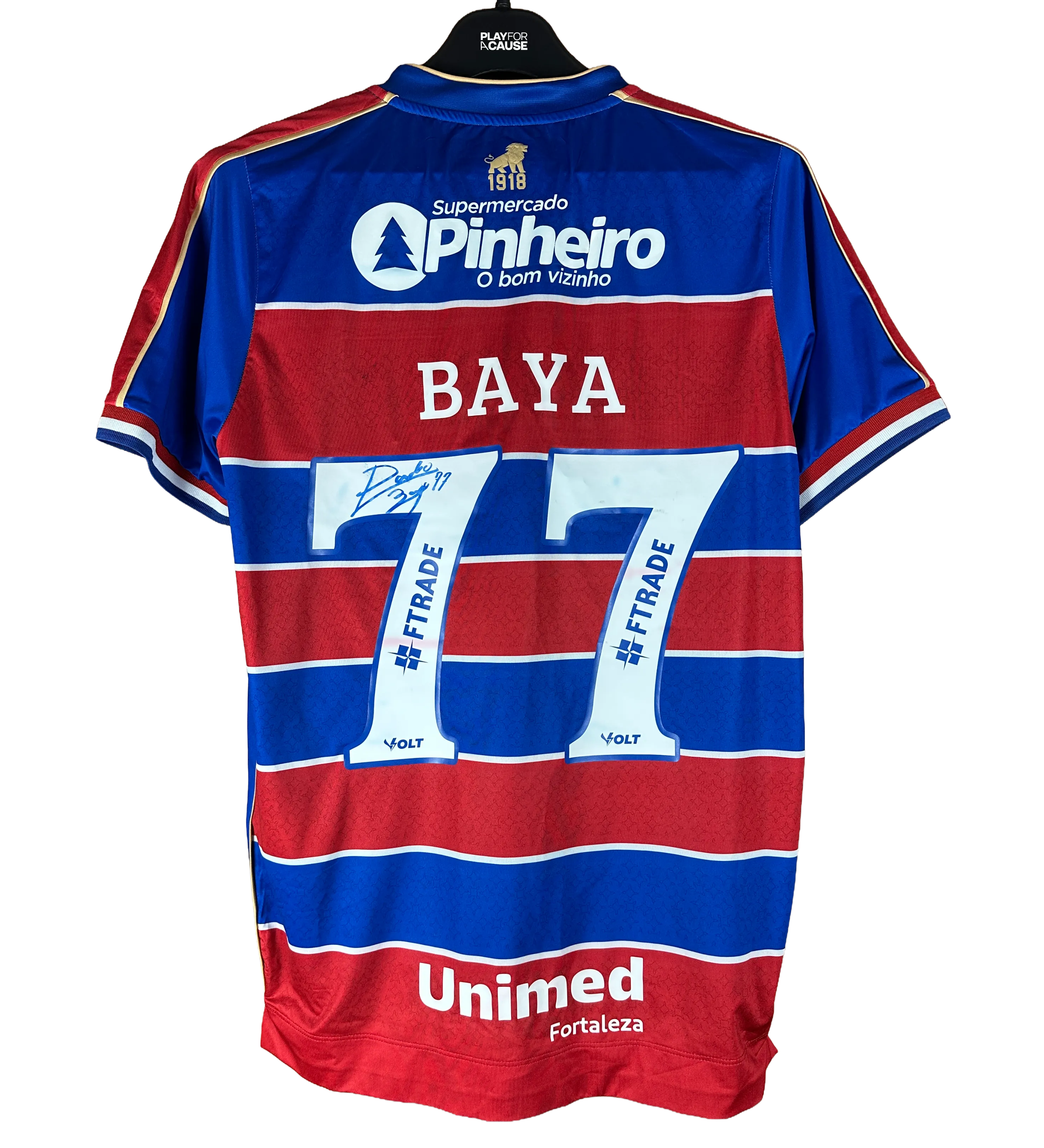 Camisa Fortaleza Paulo Baya Fortaleza x Cuiabá Estreia do Uniforme 2026 Série B 2026 — imagem 2 de 4