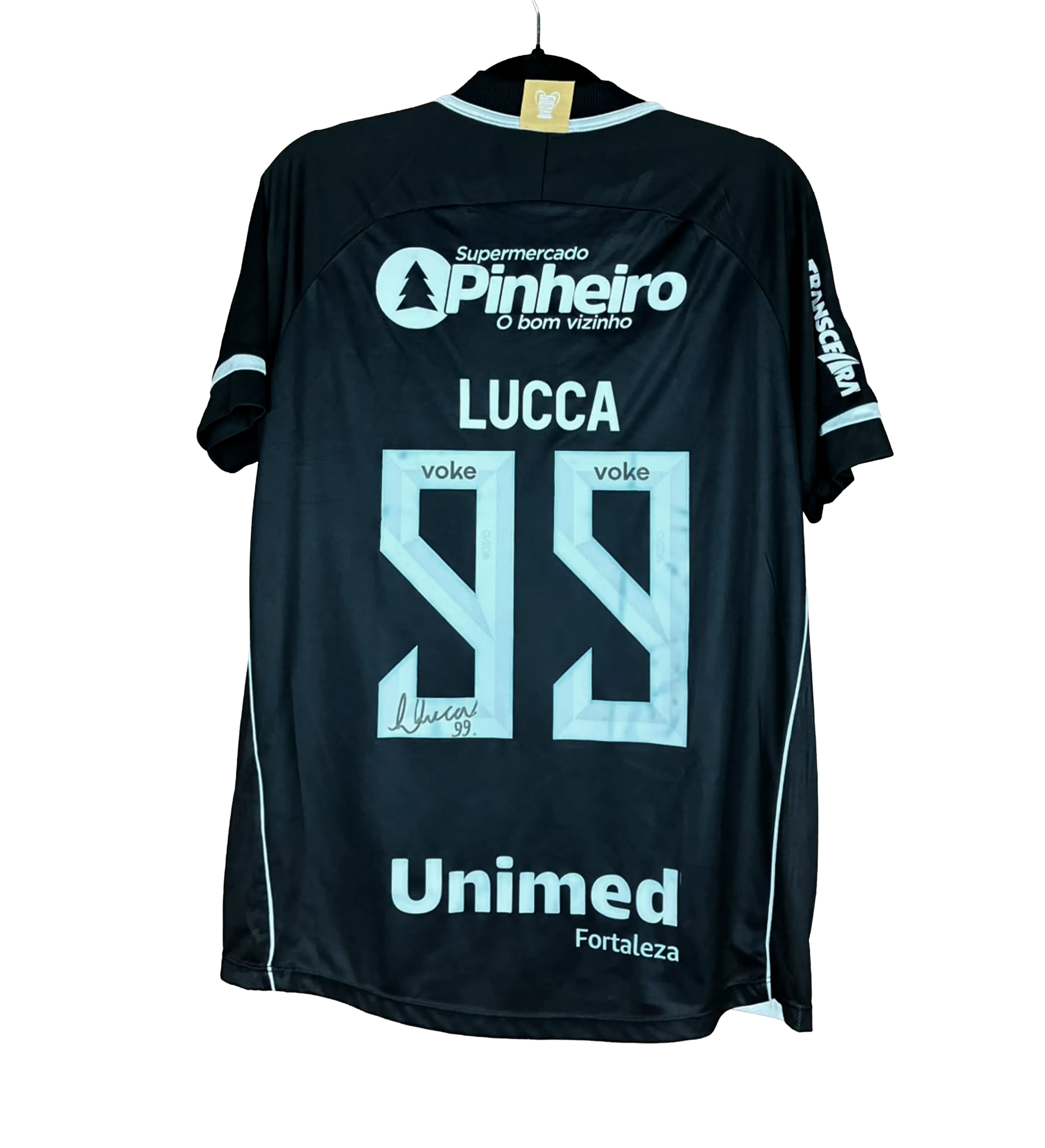 Camiseta Ceará – CEA vs BOT – Brasileirão 2025 – Usada y Firmada por el Jugador — imagem 2 de 3