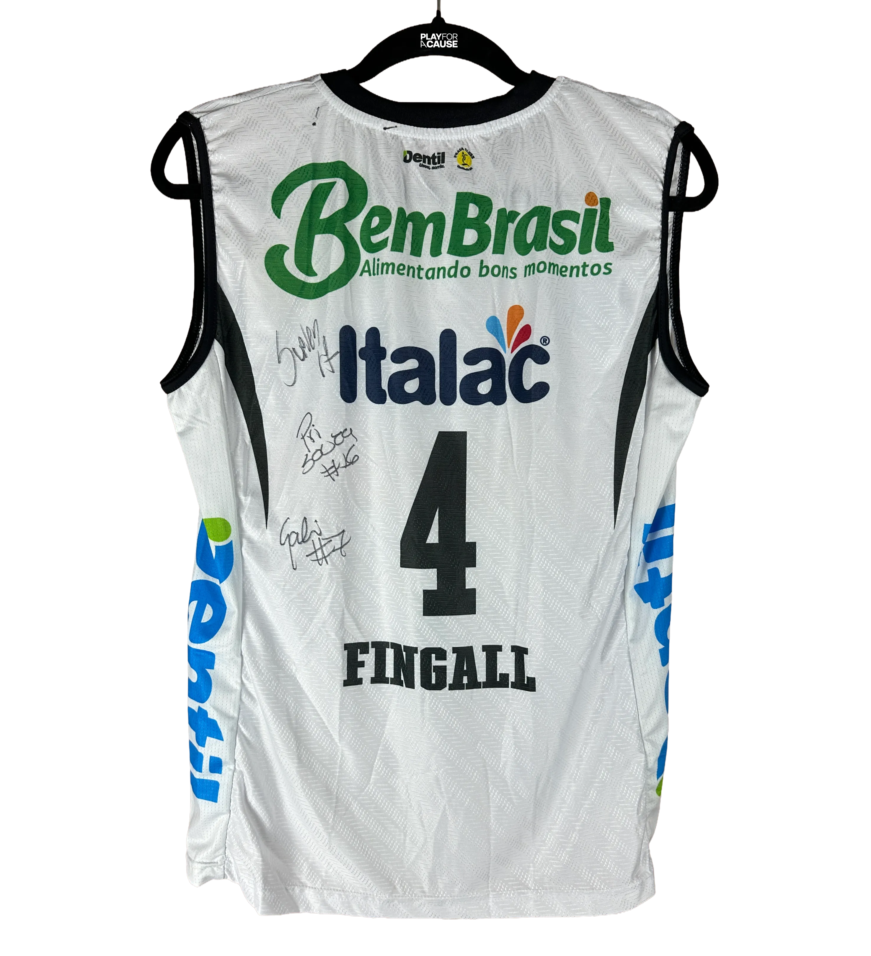 Camisa Dentil Praia Clube Final da Superliga Feminina 2026 Autografada por Todo Elenco — imagem 2 de 3