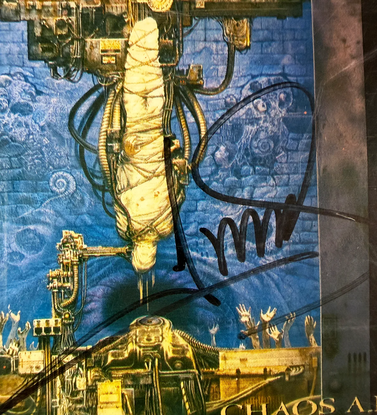 CD Sepultura Chaos AD 1993 Autografado Pelo Guitarrista E Ídolo Andréas Kisser — imagem 2 de 4