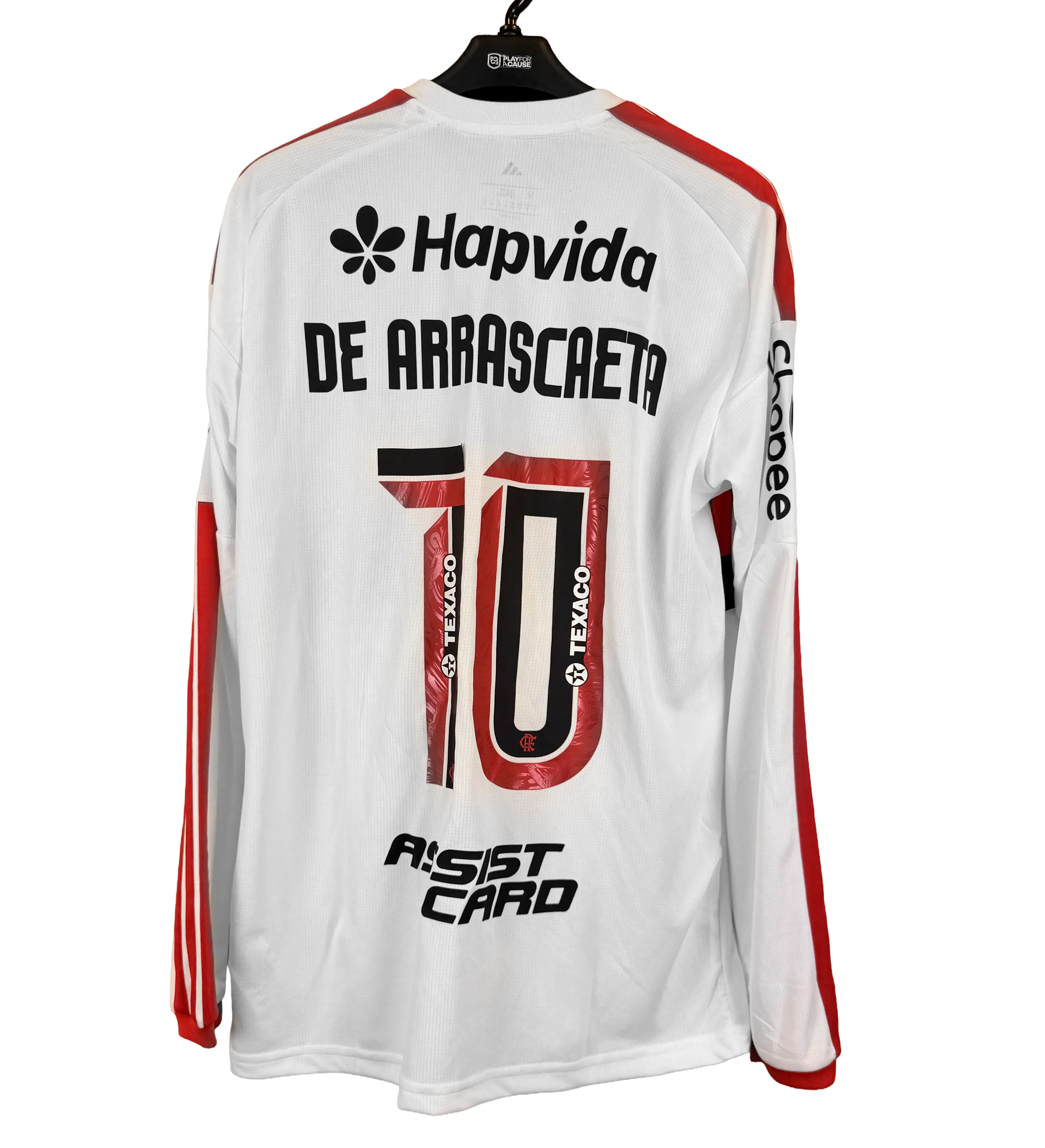 Flamengo Jersey – Arrascaeta #10 – Estudiantes 1–1 Flamengo – CONMEBOL Libertadores 2026 – Match Prepared — imagem 2 de 3