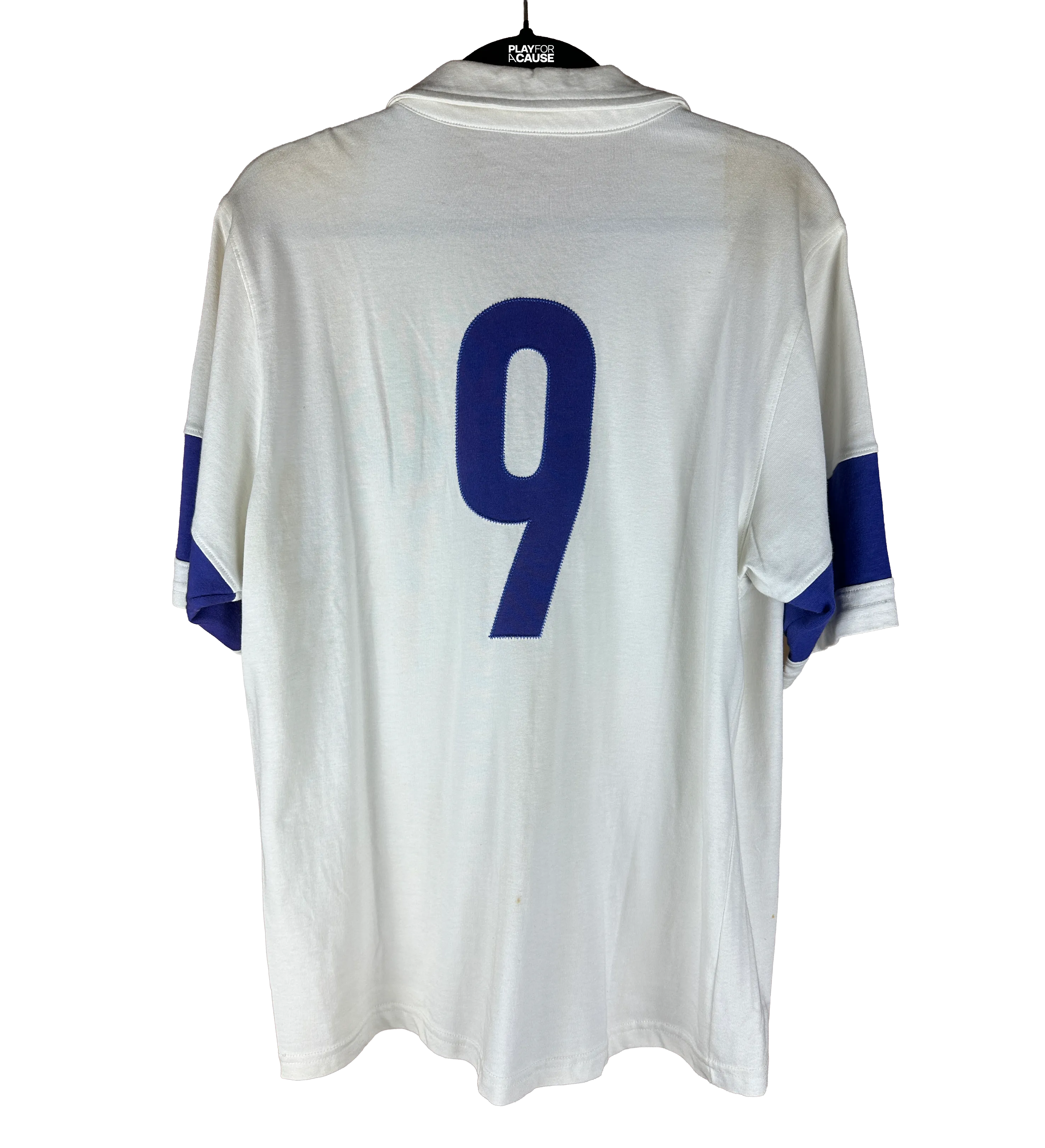 Camiseta de la Selección Brasileña - Ronaldo - Partido Centenario de la FIFA 2004 - Francia vs. Brasil - Firmada por el Crack — imagem 2 de 2