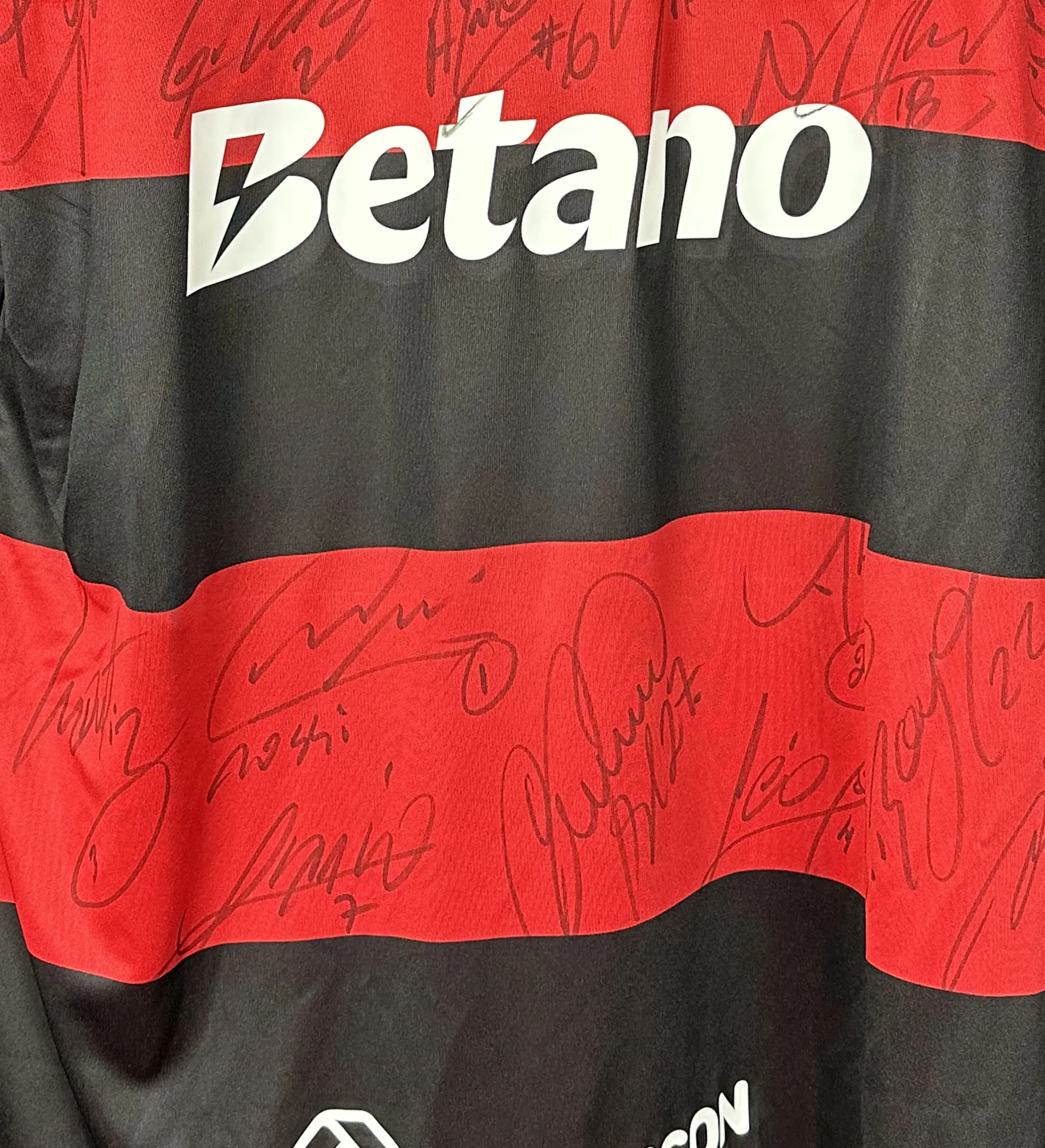 Camisa Torcedor Flamengo Pedro Temporada 2026 Autografada Por Todo Elenco — imagem 3 de 3