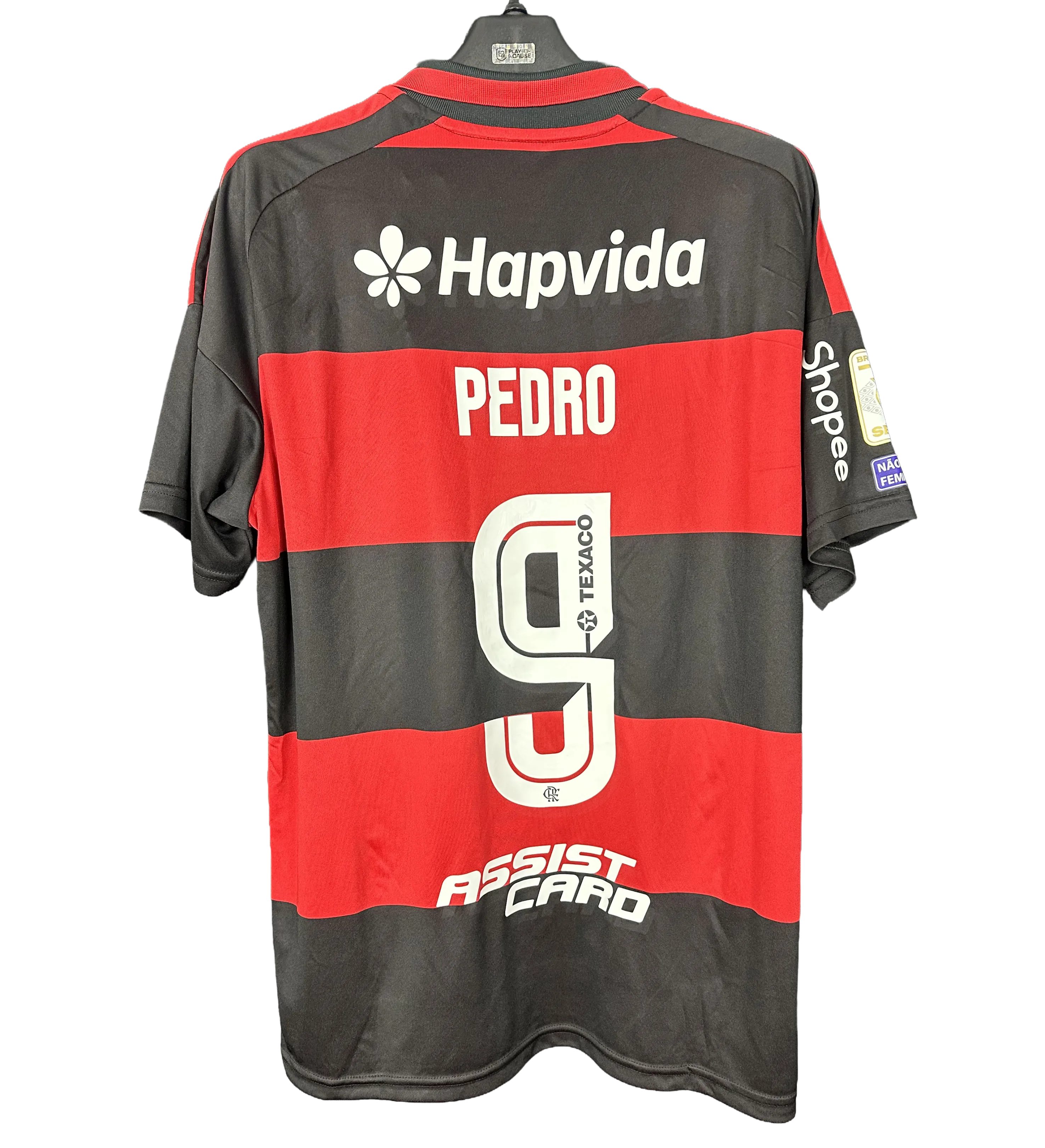 Camisa Torcedor Flamengo Pedro Temporada 2026 Autografada Por Todo Elenco — imagem 2 de 3