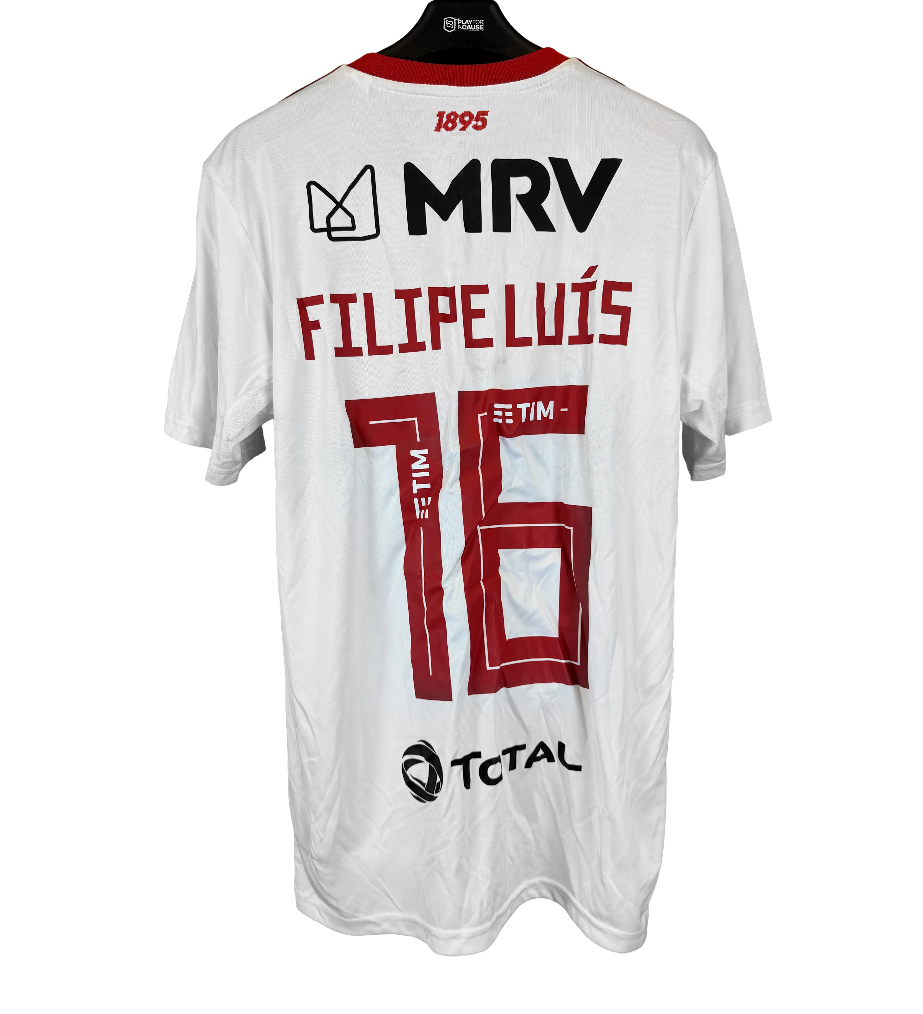 Flamengo Match-Issued Jersey – Filipe Luís #16 – 2020 Campeonato Carioca — imagem 2 de 3