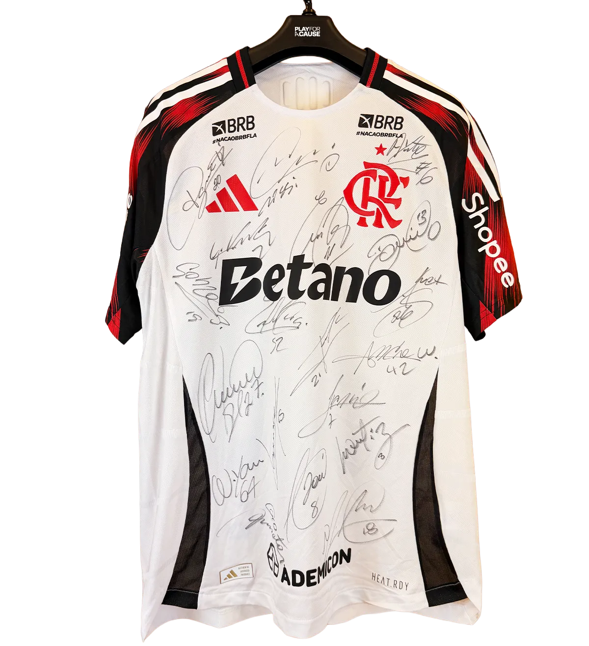 Camisa Flamengo Paquetá BRB Pintado — imagem 1 de 4