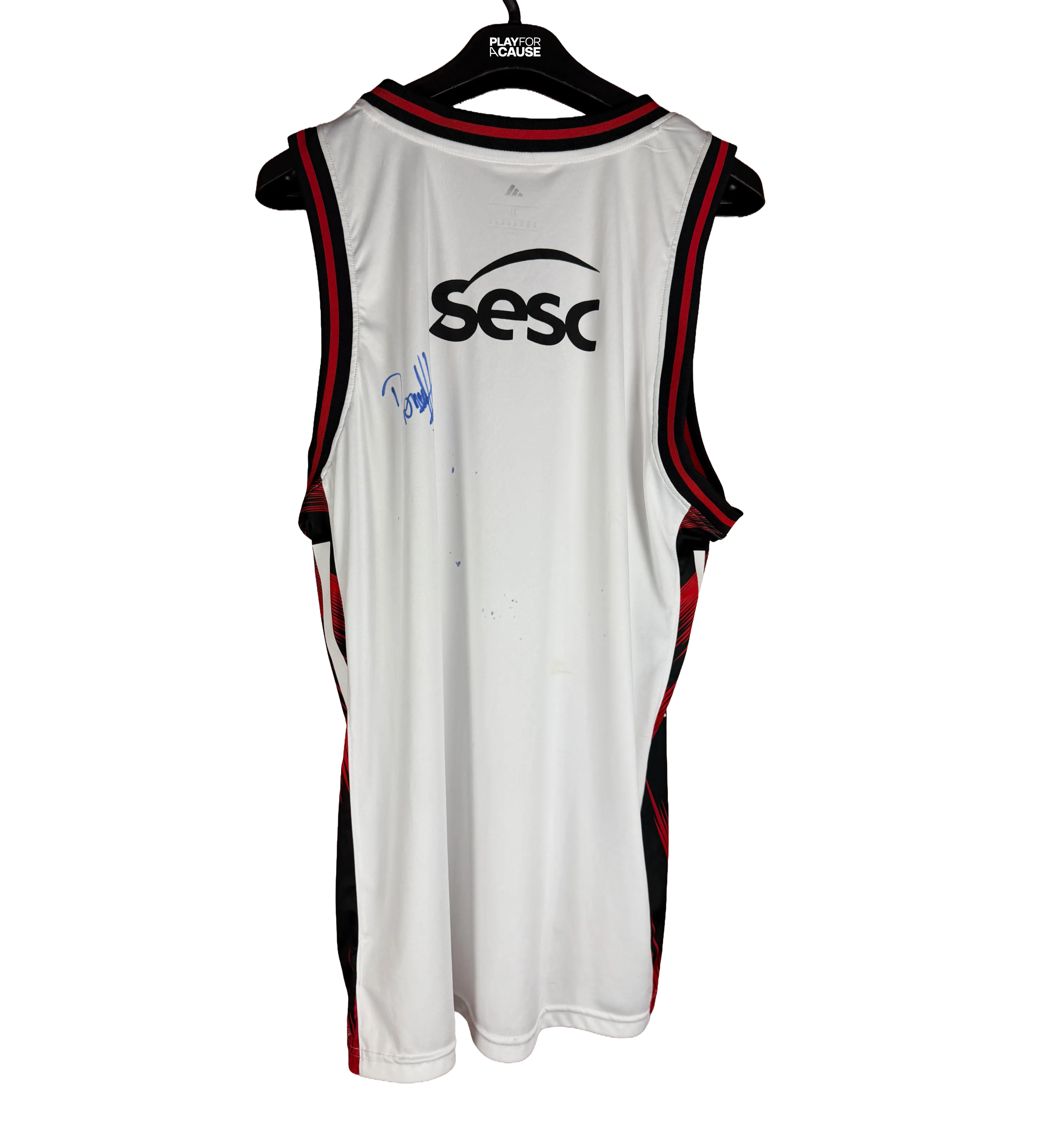 Flamengo Basquete Sesc Autografada Por Todo Elenco Sub-20 e Profissional — imagem 2 de 3