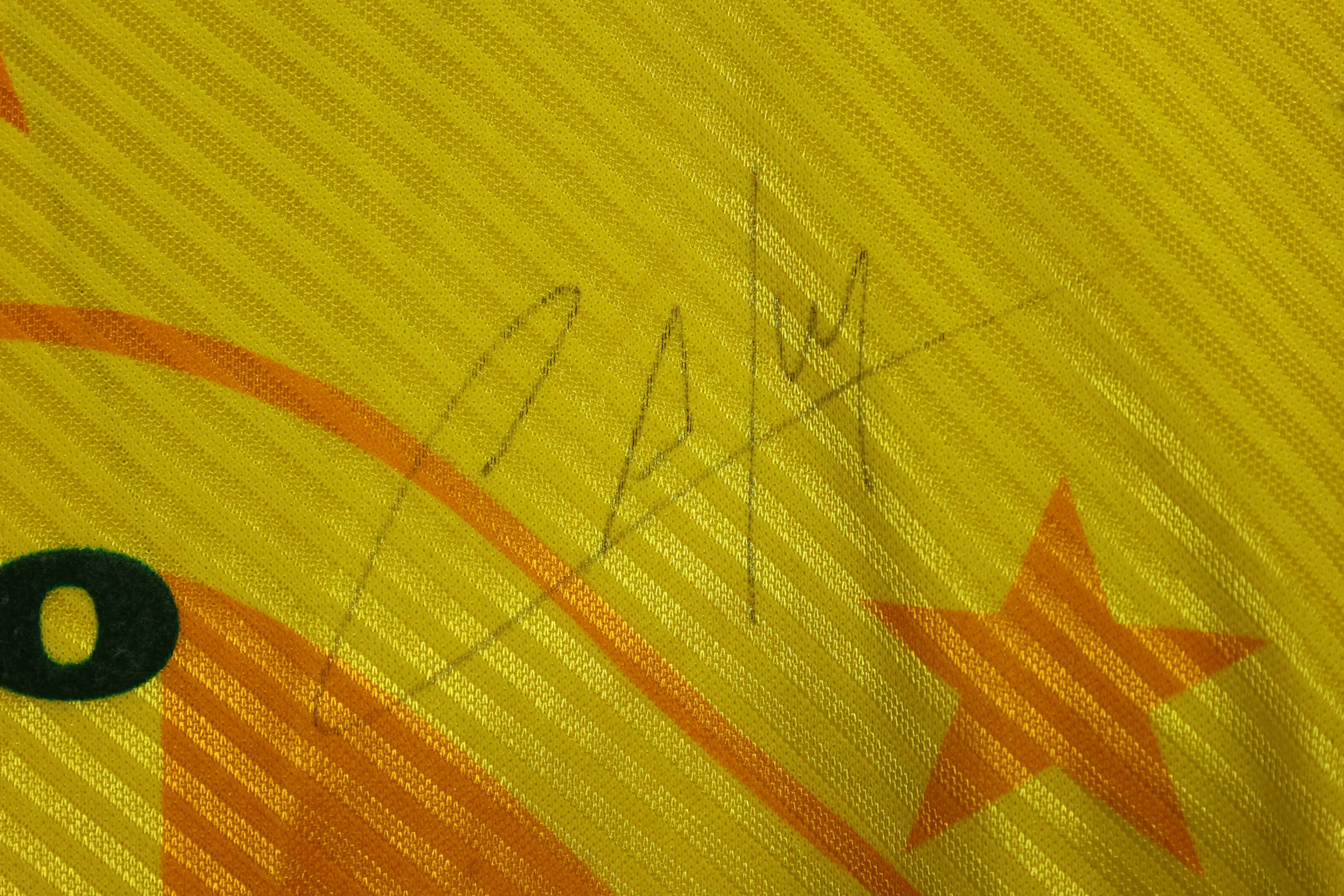 Camisa Seleção Brasileira Bebeto 1994 Autografada pelo Elenco — imagem 7 de 9