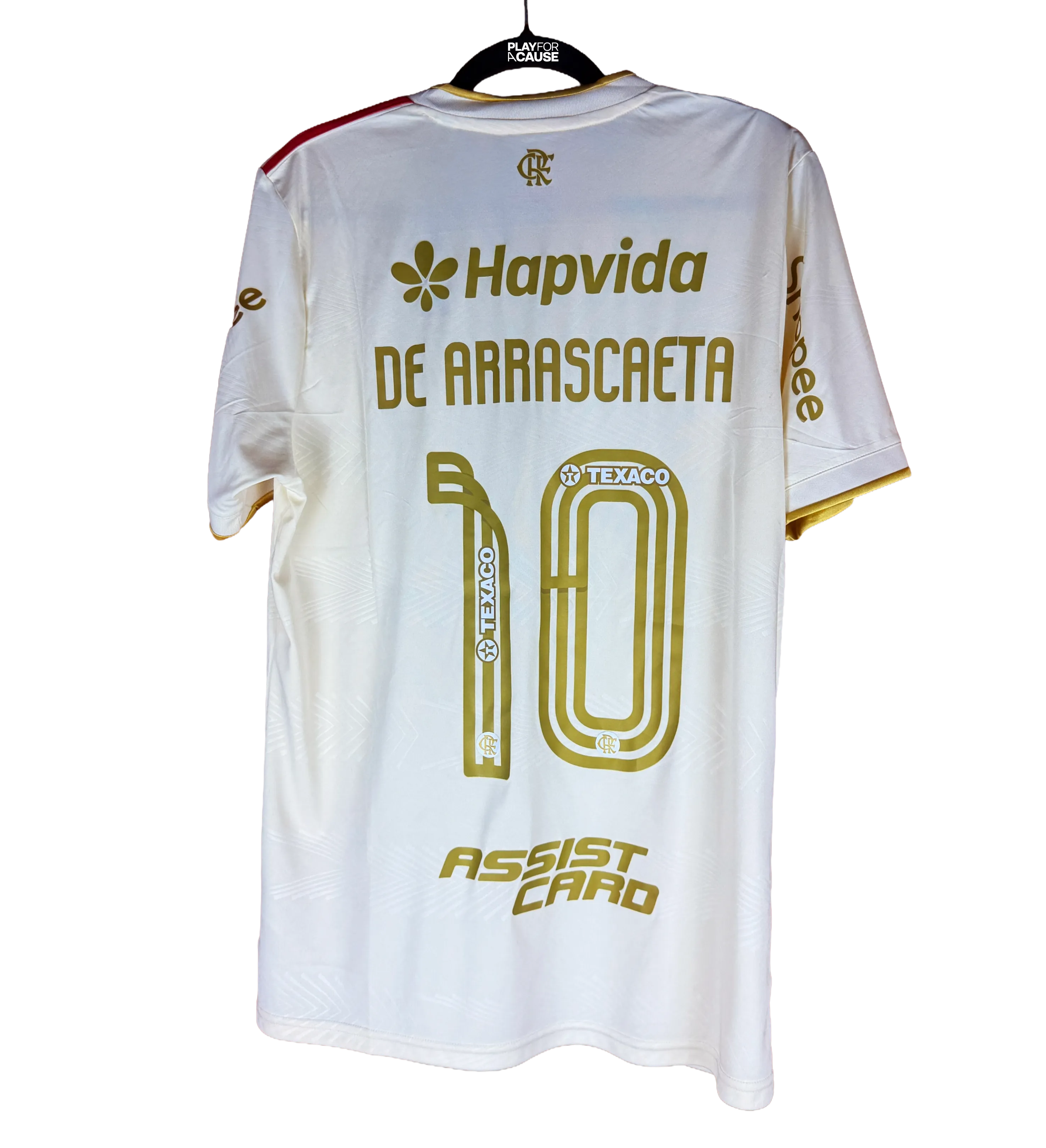 Clube de Regatas do Flamengo Jersey – Giorgian de Arrascaeta #10 – Official Third Kit – 2025 Season – Flamengo Nine-Time Brazilian Champion – Signed by the Entire Squad — imagem 2 de 3