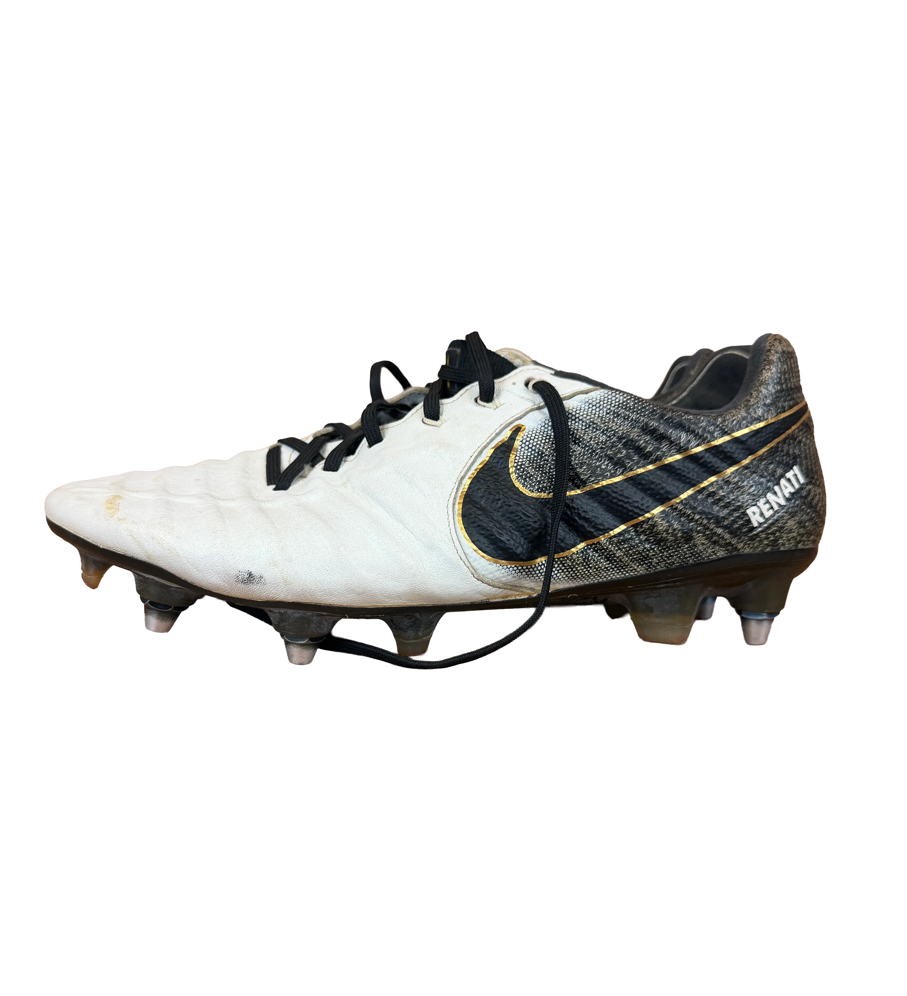 Chuteira Nike Tiempo Legend 7 Elite Renato Utilizada Pelo Jogador Em Sua Despedida do Santos Santos 3 x 2 Atlético Mineiro Vila Belmiro Temporada 2018 — imagem 2 de 5