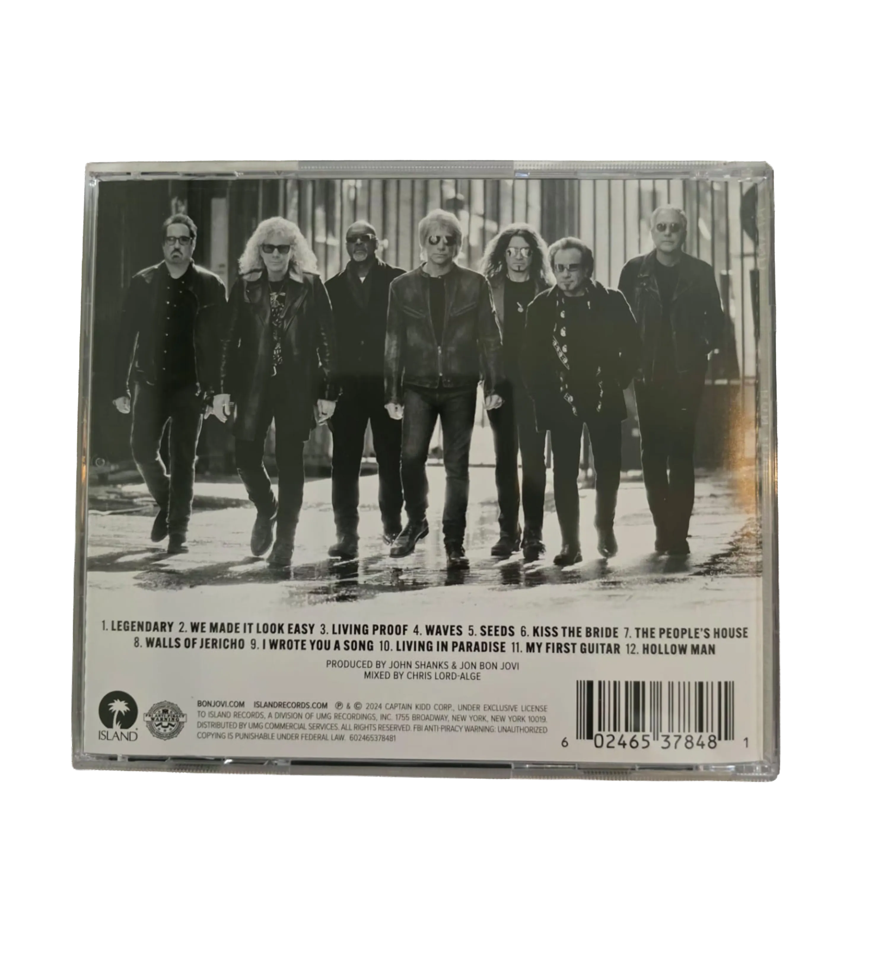 CD – Signed by Jon Bon Jovi — imagem 2 de 2