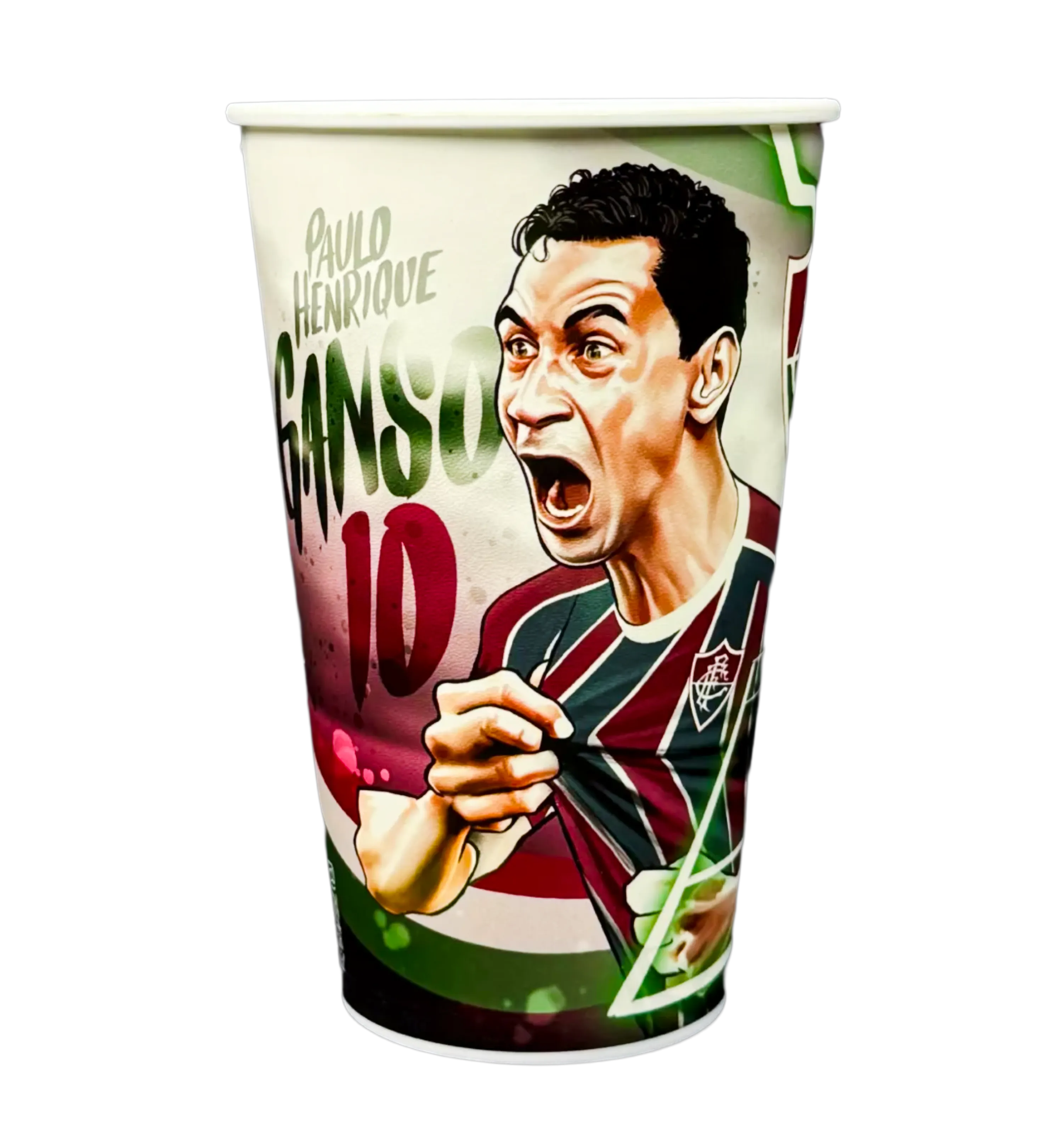 Copo Fluminense - Assinado Pelo Ganso — imagem 1 de 2