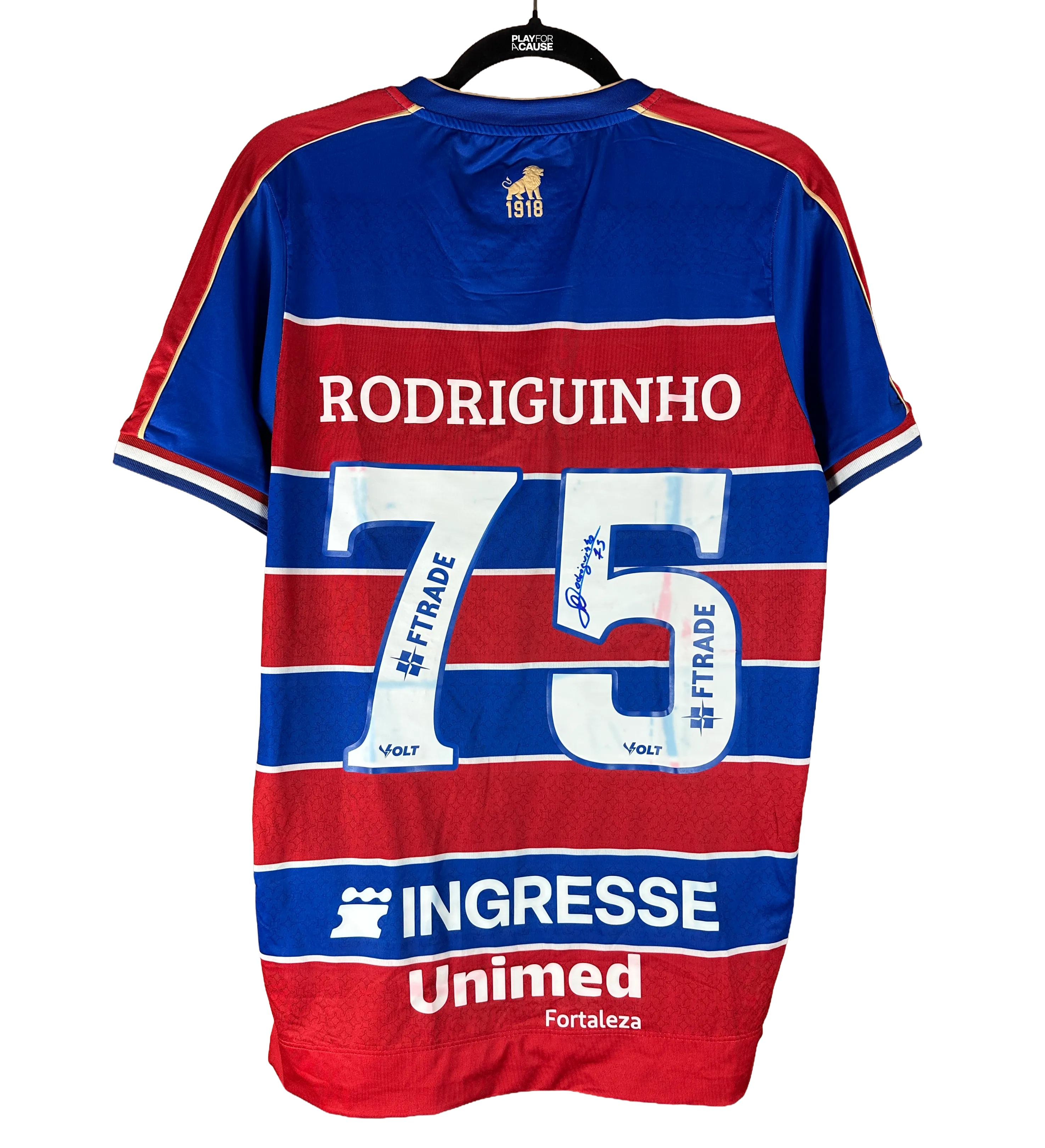Fortaleza Jersey – Rodriguinho – Fortaleza x Londrina – 2026 Brasileirão Série B – Match-Worn and Player-Signed — imagem 3 de 7