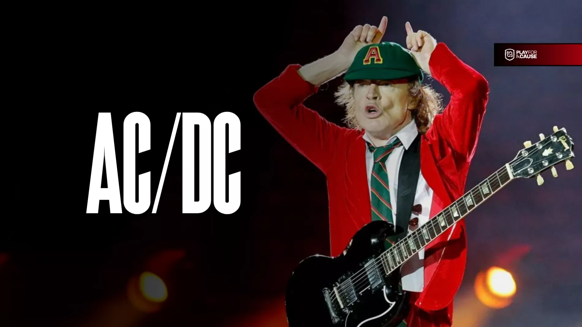 LP AC/DC – Flick of the Switch – Firmado por la Banda — logo da campanha