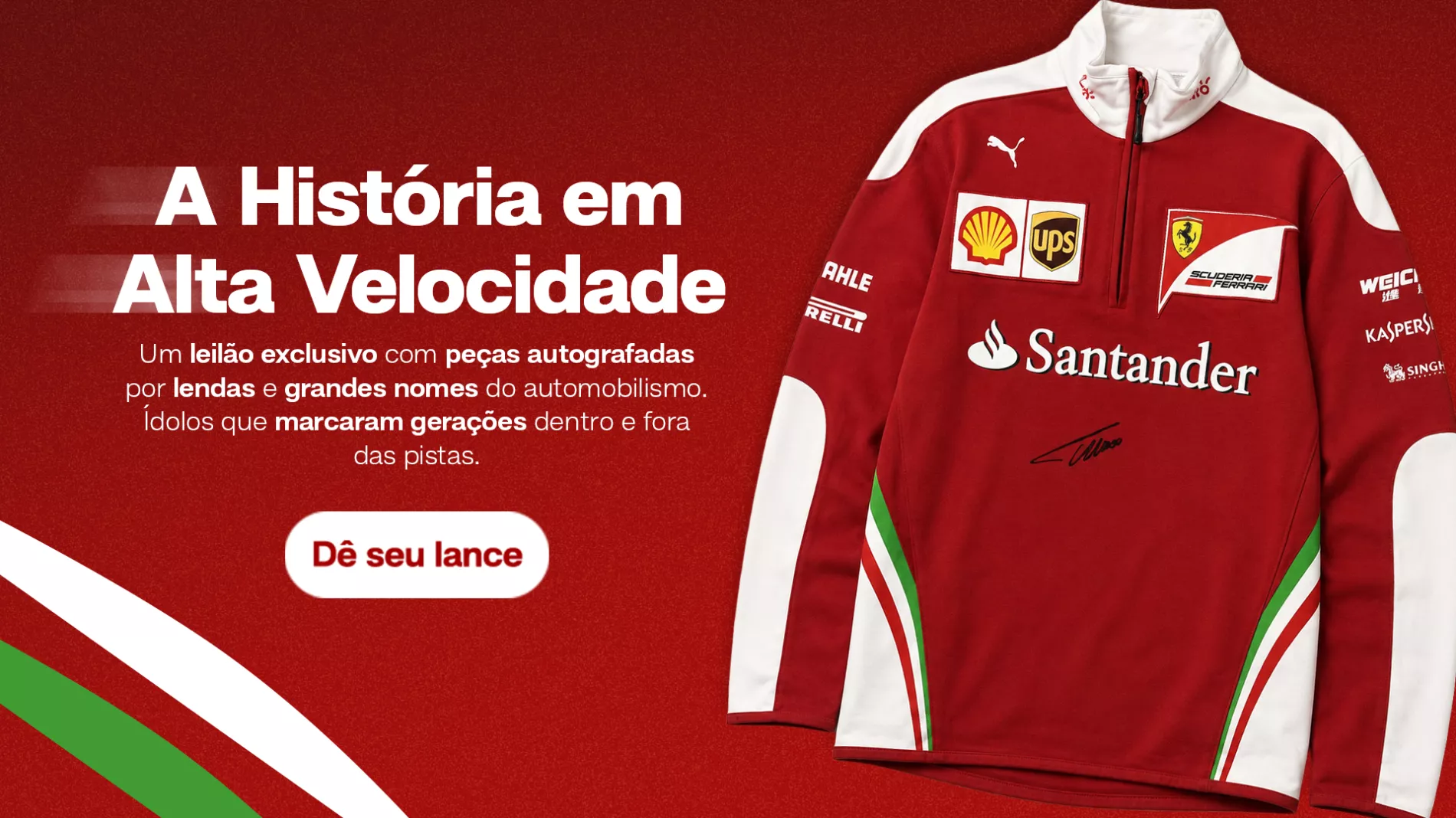 Monster Energy Jacket – Valentino Rossi #46 – Signed on the Front and Back by the Rider — logo da campanha