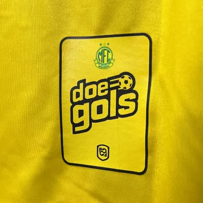 Camisa Mirassol - Reinaldo - MIR x INT - Doe Gols - Brasileirão 2025 - Usada e Autografada pelo Craque — imagem 3 de 5
