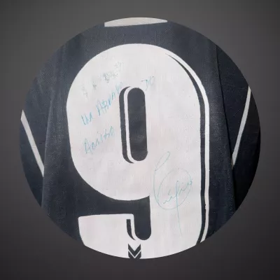 Camiseta Botafogo – Túlio Maravilha – Campeonato Brasileño 1995 – Firmada por el Crack – Preparada para Partido — imagem 4 de 4