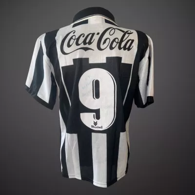 Camiseta Botafogo – Túlio Maravilha – Campeonato Brasileño 1995 – Firmada por el Crack – Preparada para Partido — imagem 2 de 4