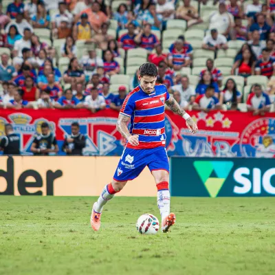 Camisa Fortaleza Luan Freitas Fortaleza x Londrina Brasileirão Série B 2026  — imagem 2 de 9