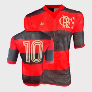 Camisa Flamengo - Zico - Brasileirão 1981 - Preparada para Jogo -Autografada pelo Craque — imagem 3 de 4